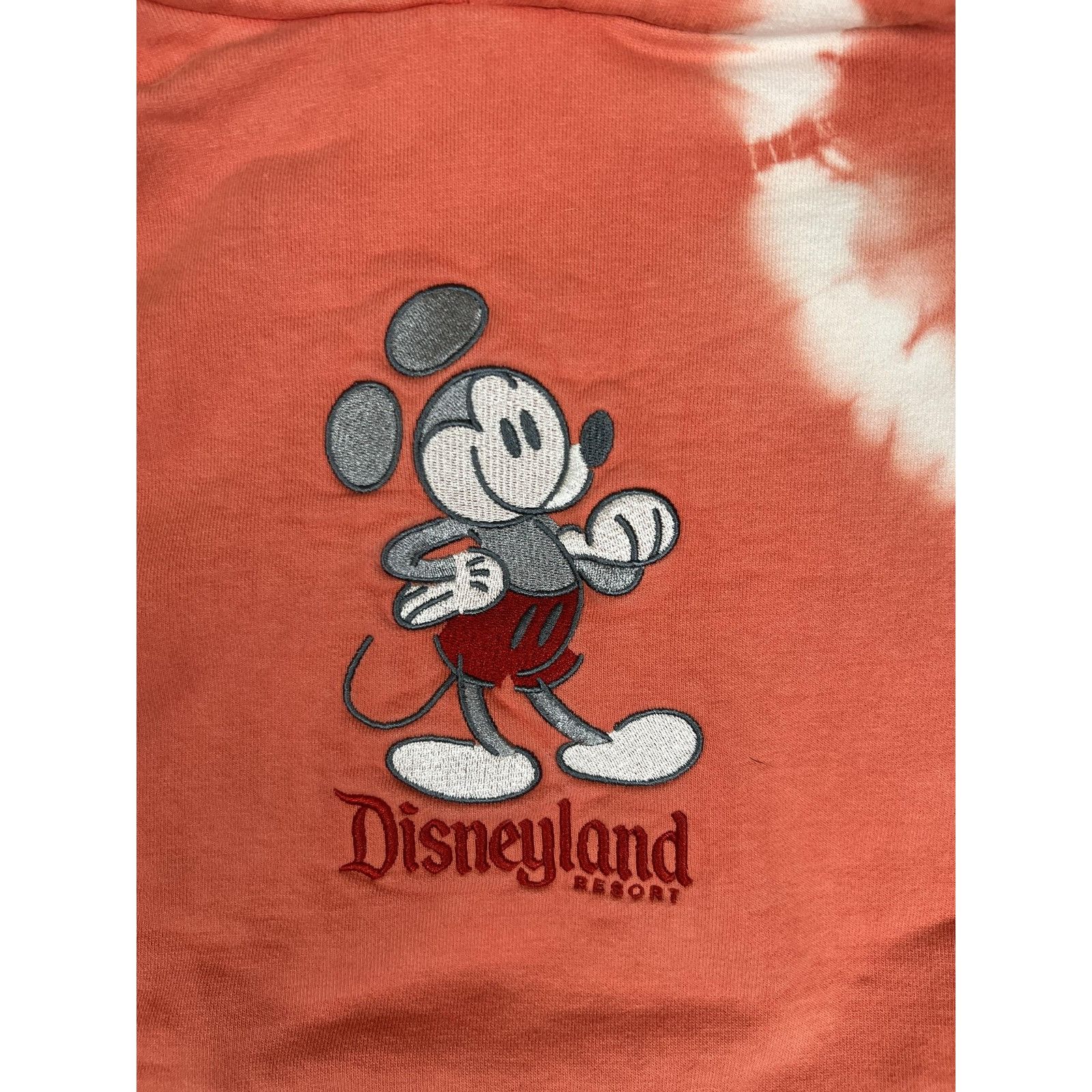 Disney Disney Mickey Mouse Hoodie Mens Large Orange Tie Dye Disneyl Size US L / EU 52-54 / 3 - 2 Thumbnail