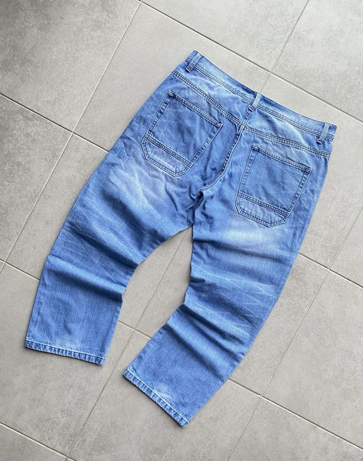 Other Vintage Y2K Blue Denim Jeans Size US 36 / EU 52 - 6 Thumbnail
