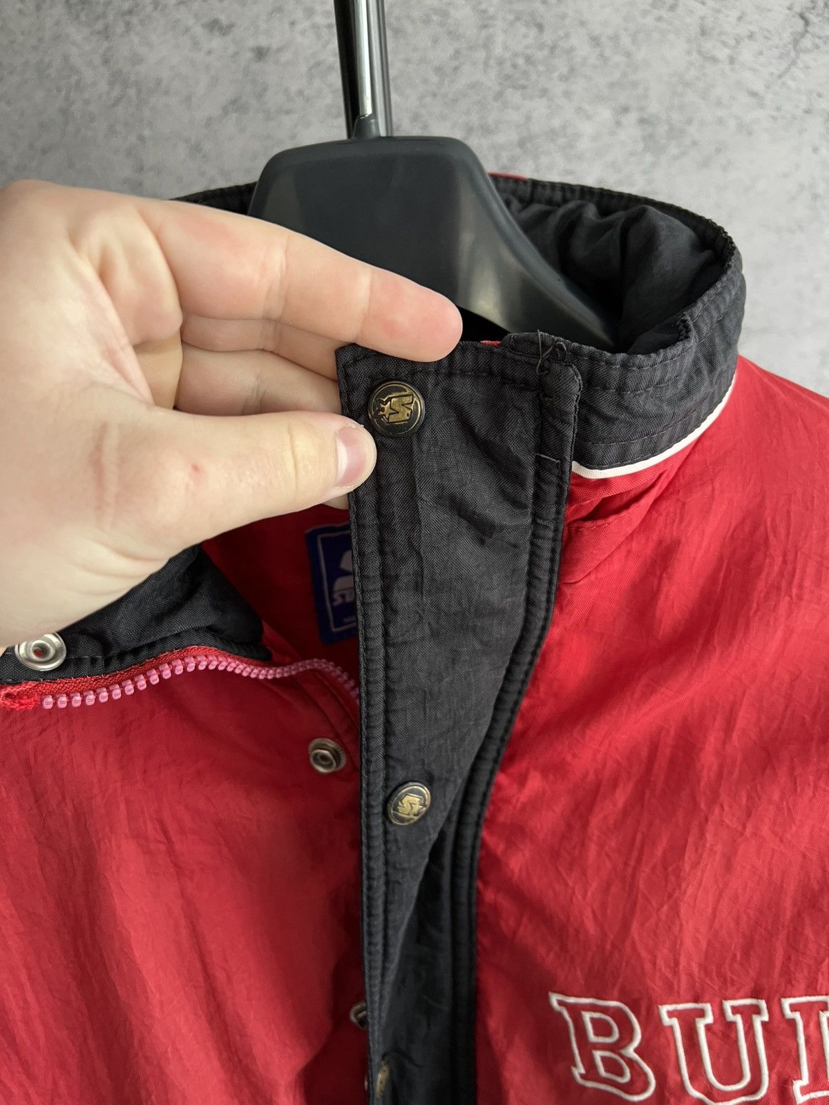 Starter Vintage Starter NBA Chicago Bulls Jacket 1990s Nylon Size US S / EU 44-46 / 1 - 5 Thumbnail