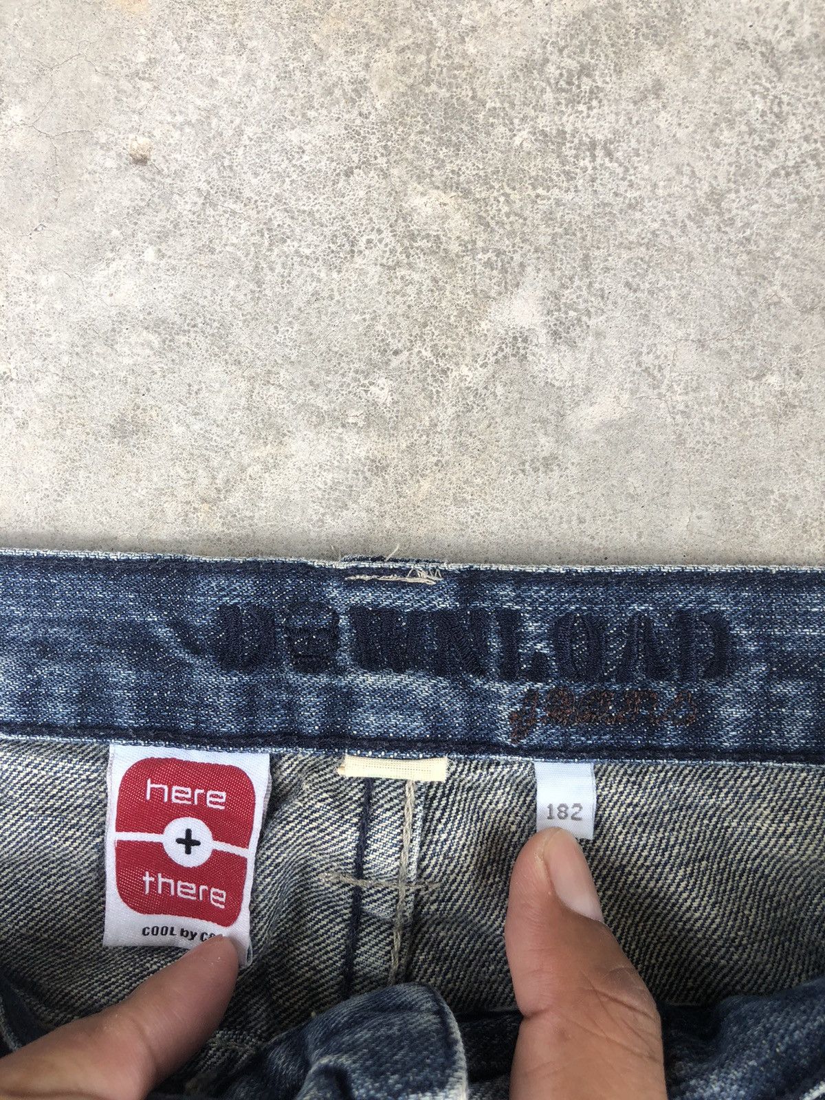 Japanese Brand Skulls Download Embroidered Jeans Baggy Jeans Hip Hop Size US 34 / EU 50 - 17 Thumbnail