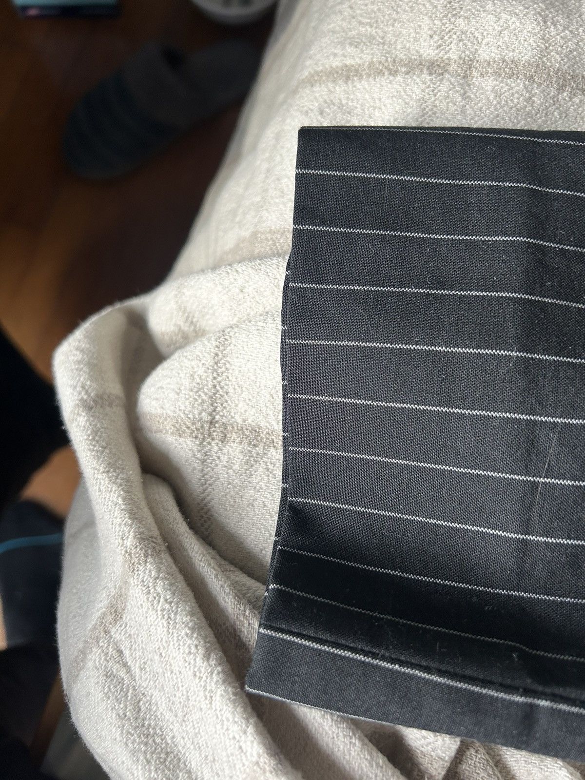Hedi Slimane × Saint Laurent Paris saint laurent 2013 skinny striped trousers Size 46R - 8 Thumbnail