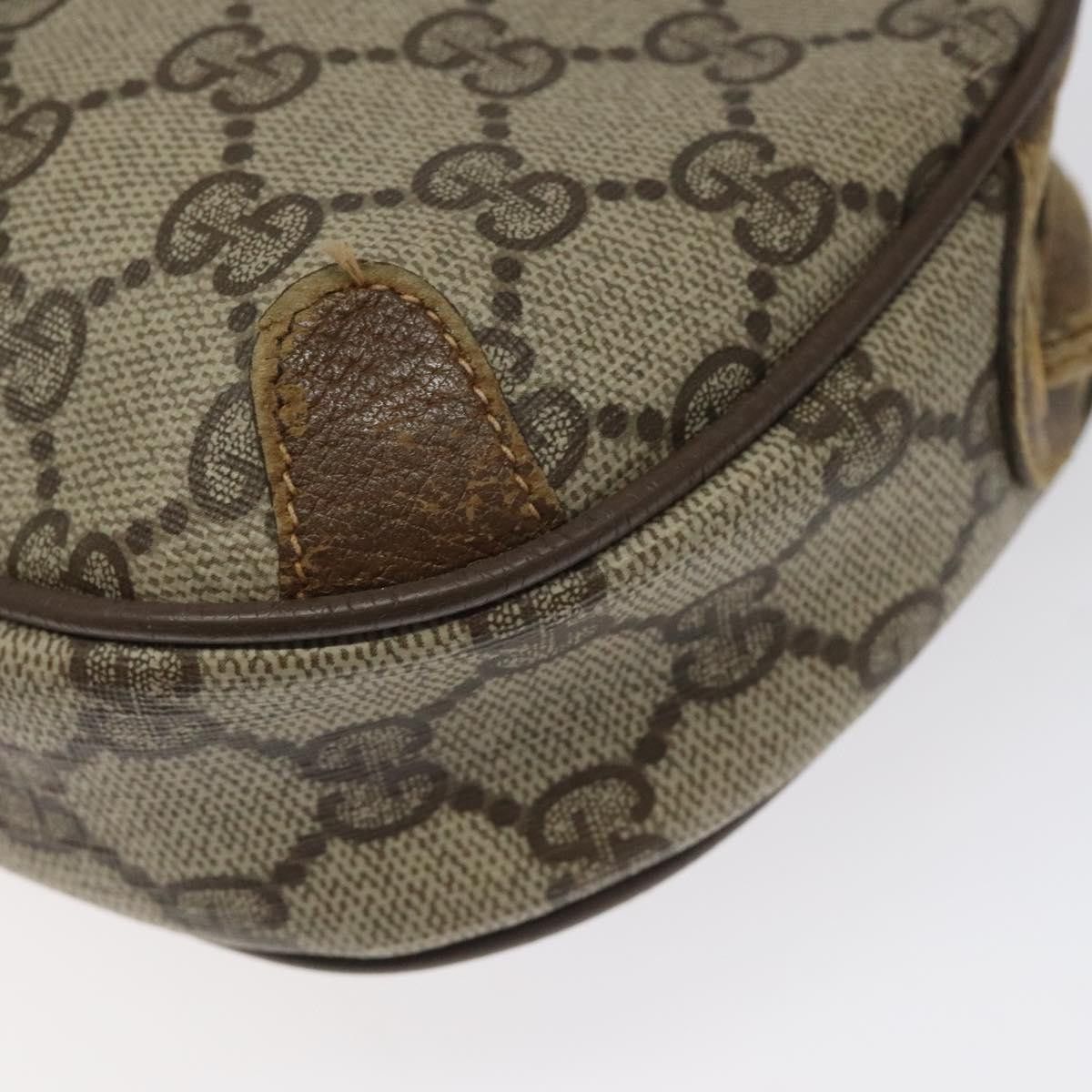 Gucci GUCCI GG Supreme Web Sherry Line Shoulder Bag Pvc Beige 89 Size ONE SIZE - 10 Thumbnail