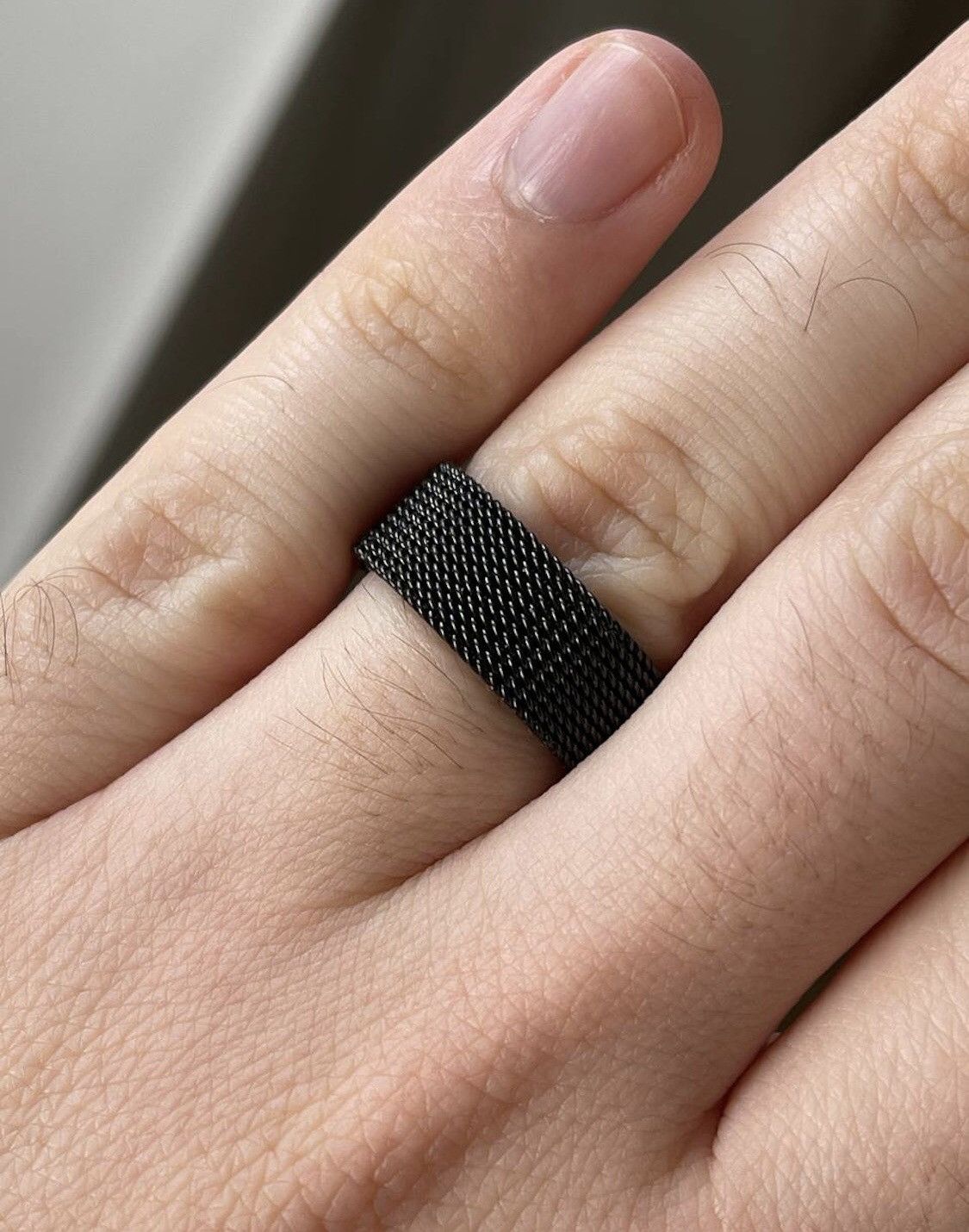 Jewelry Woven Mesh Ring Size ONE SIZE - 1 Thumbnail