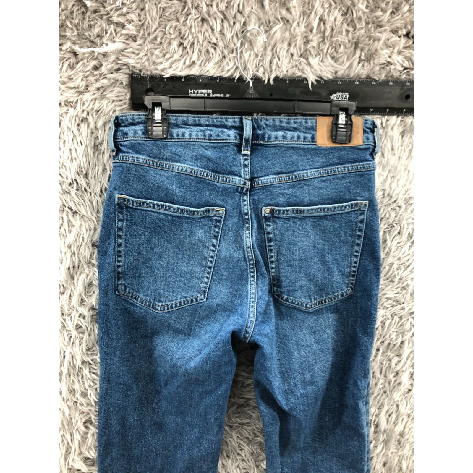 H&M VINTAGE H&M Slim Jeans Womens Jeans 10 Blue Medium Wash 27 Inseam 5-Pocket Design Womens Size 32" / US 10 / IT 46 - 7 Thumbnail