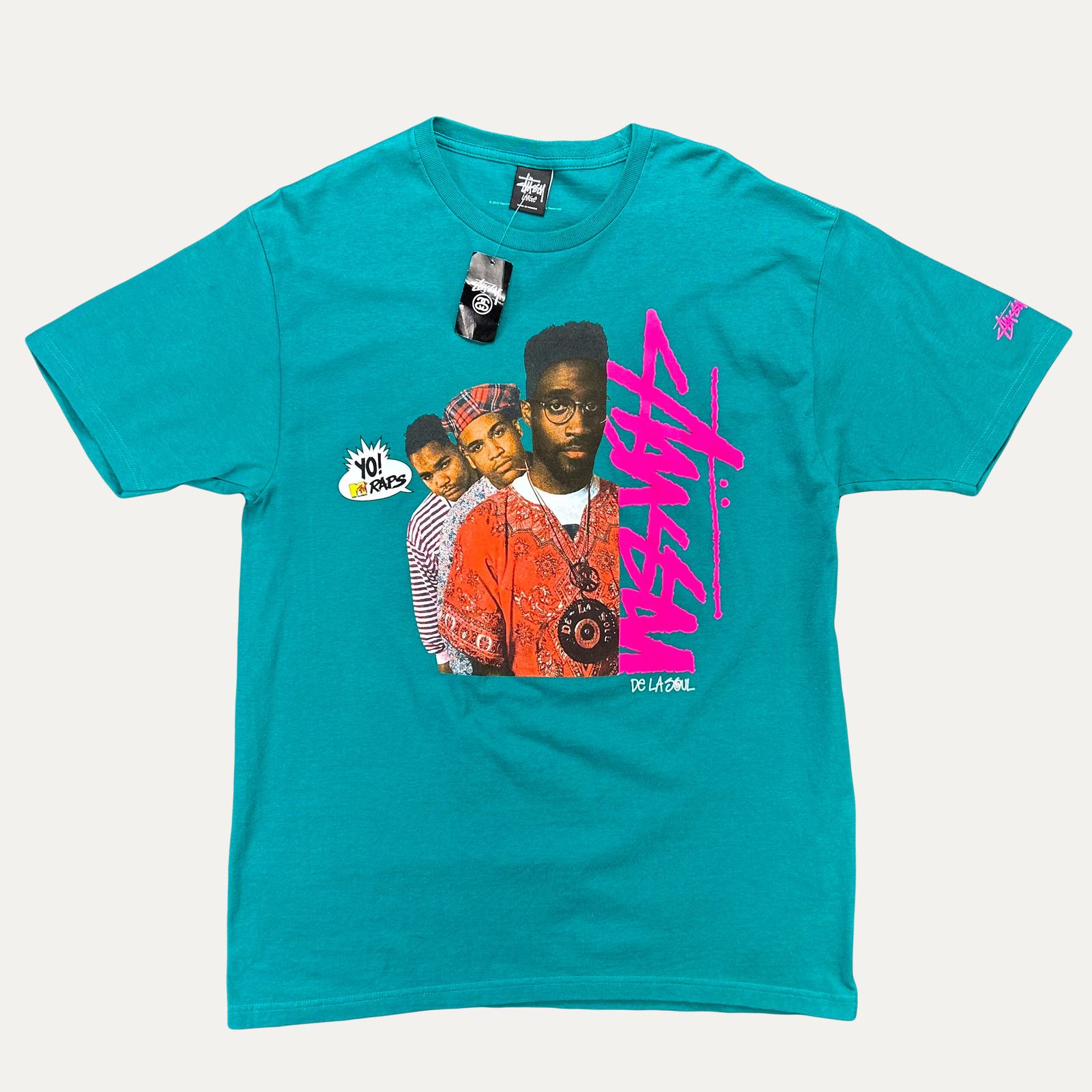 Rap Tees × Streetwear × Stussy Stussy/Yo! MTV Raps De La Soul 