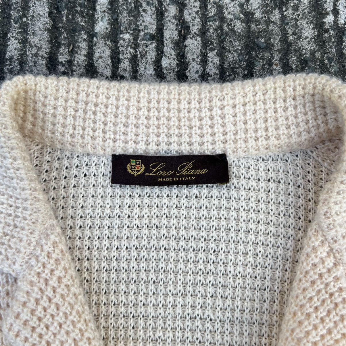 Loro Piana Loro Piana - Cashmere Elbow Patch - Cardigan Jacket Size S / US 4 / IT 40 - 5 Thumbnail