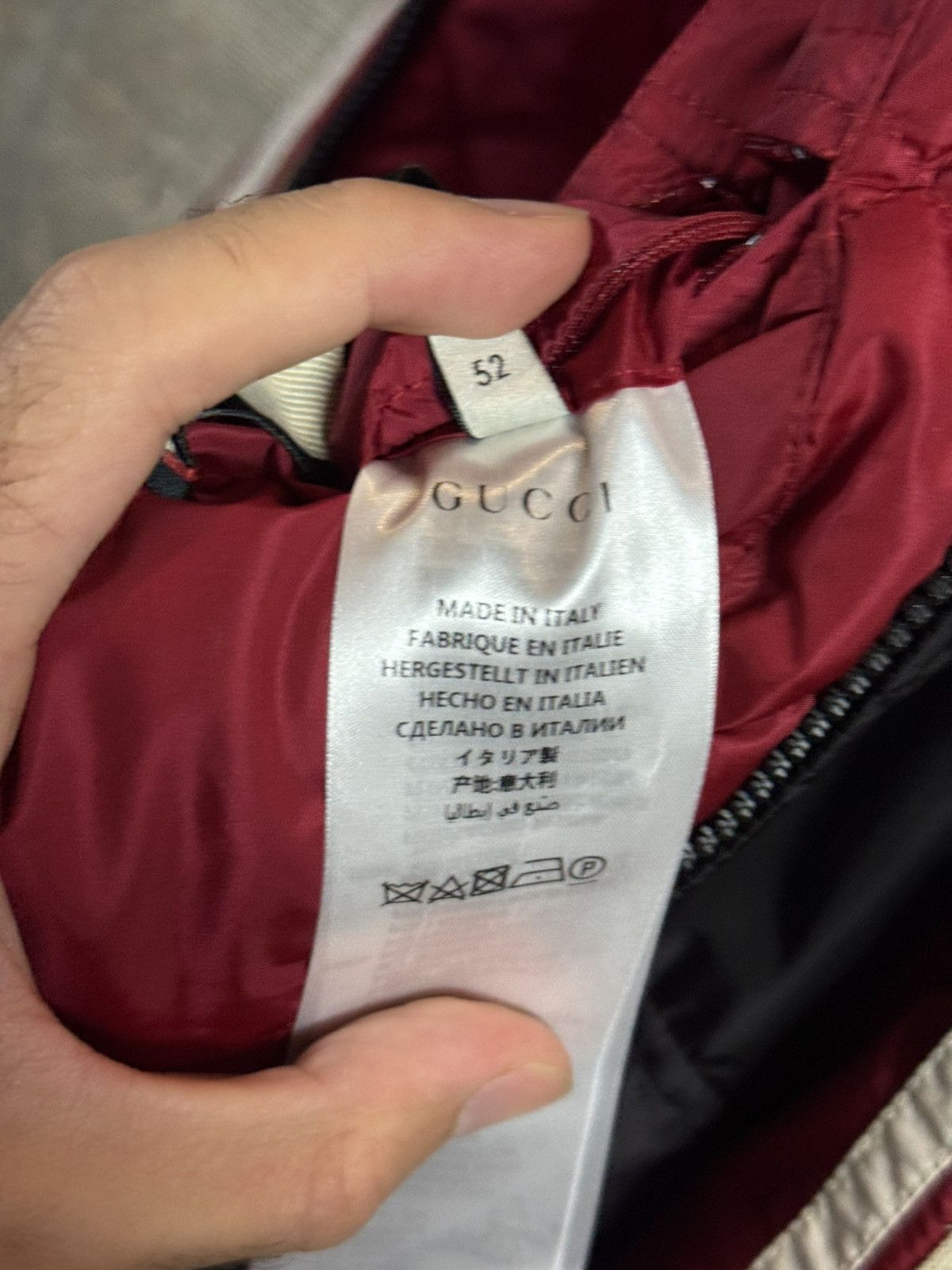 Gucci Gucci Side Webbing Color Blocked Hooded Winderbreaker Size US L / EU 52-54 / 3 - 11 Thumbnail