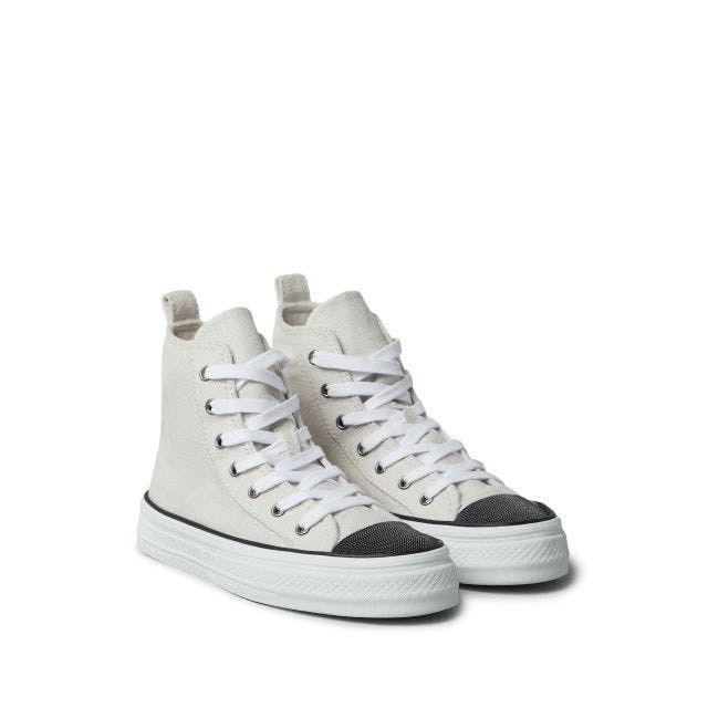 Brunello Cucinelli o1w1db10825 Pair Of Sneakers in White Size US 8 / IT 38 - 1 Thumbnail