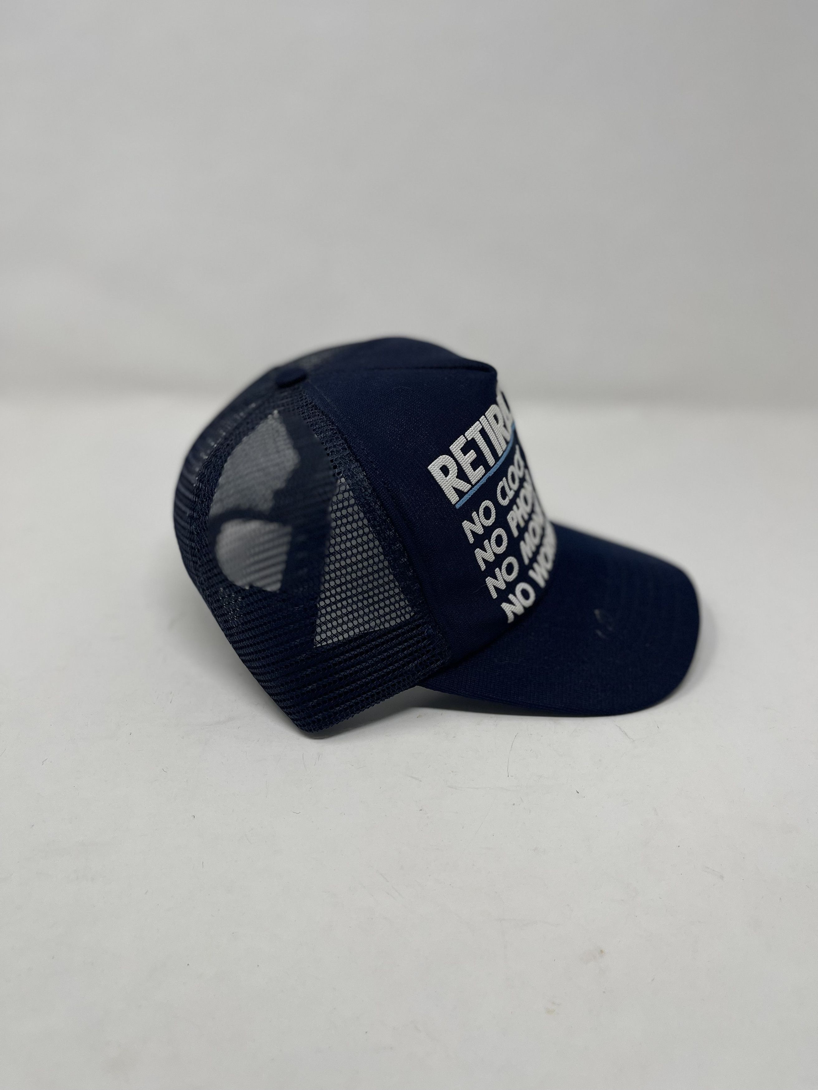 Vintage Vintage Retired Trucker Cap Size ONE SIZE - 6 Thumbnail