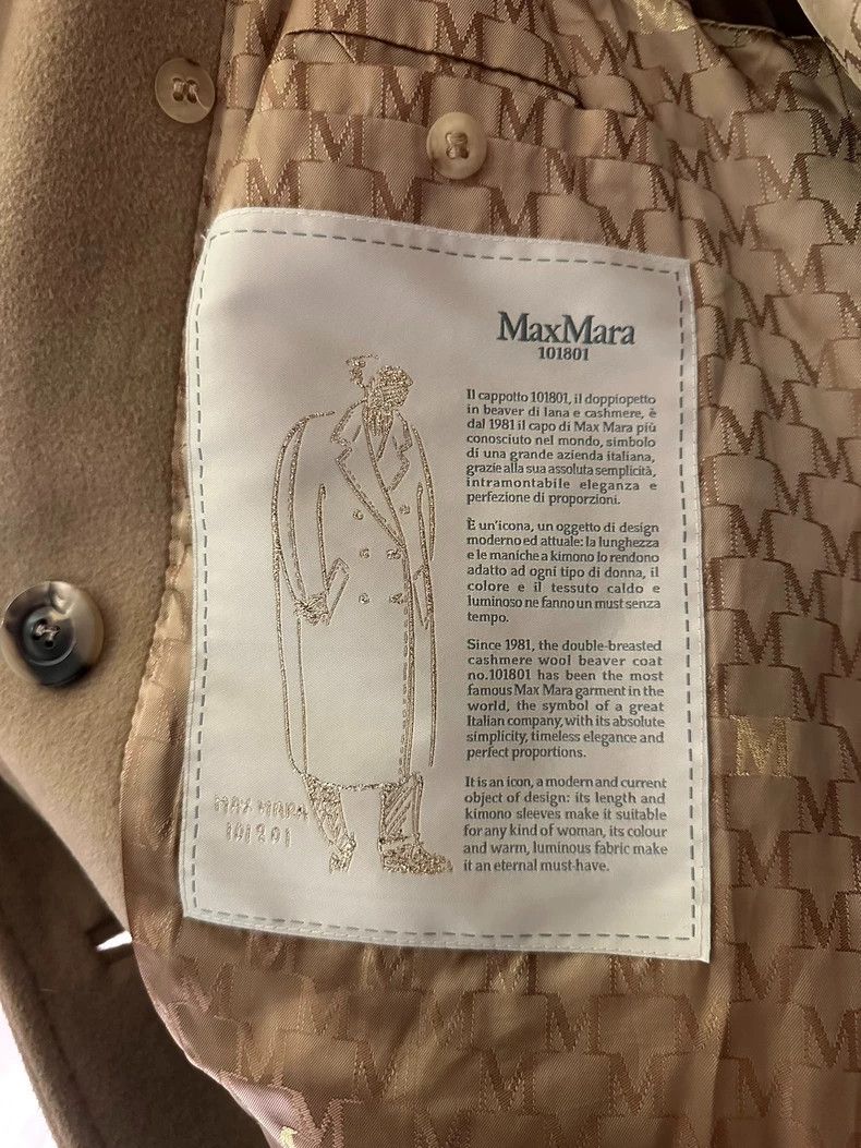 Max Mara Max Mara 101801 Classic Camel Genuine Size L / US 10 / IT 46 - 4 Thumbnail