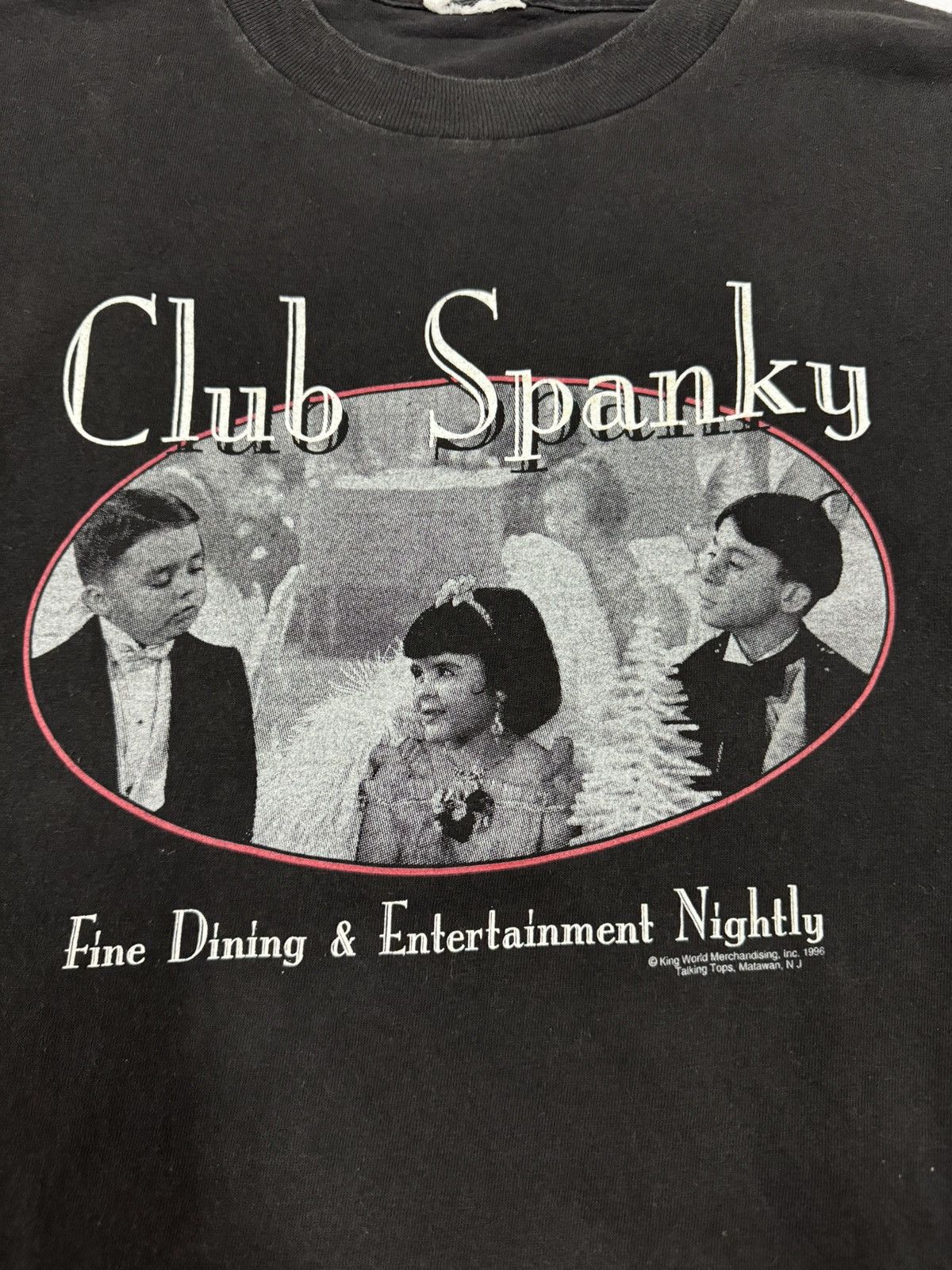 Vintage Vtg🔥90’s Club Spanky*The Little Rascals American Movie Size US M / EU 48-50 / 2 - 7 Thumbnail