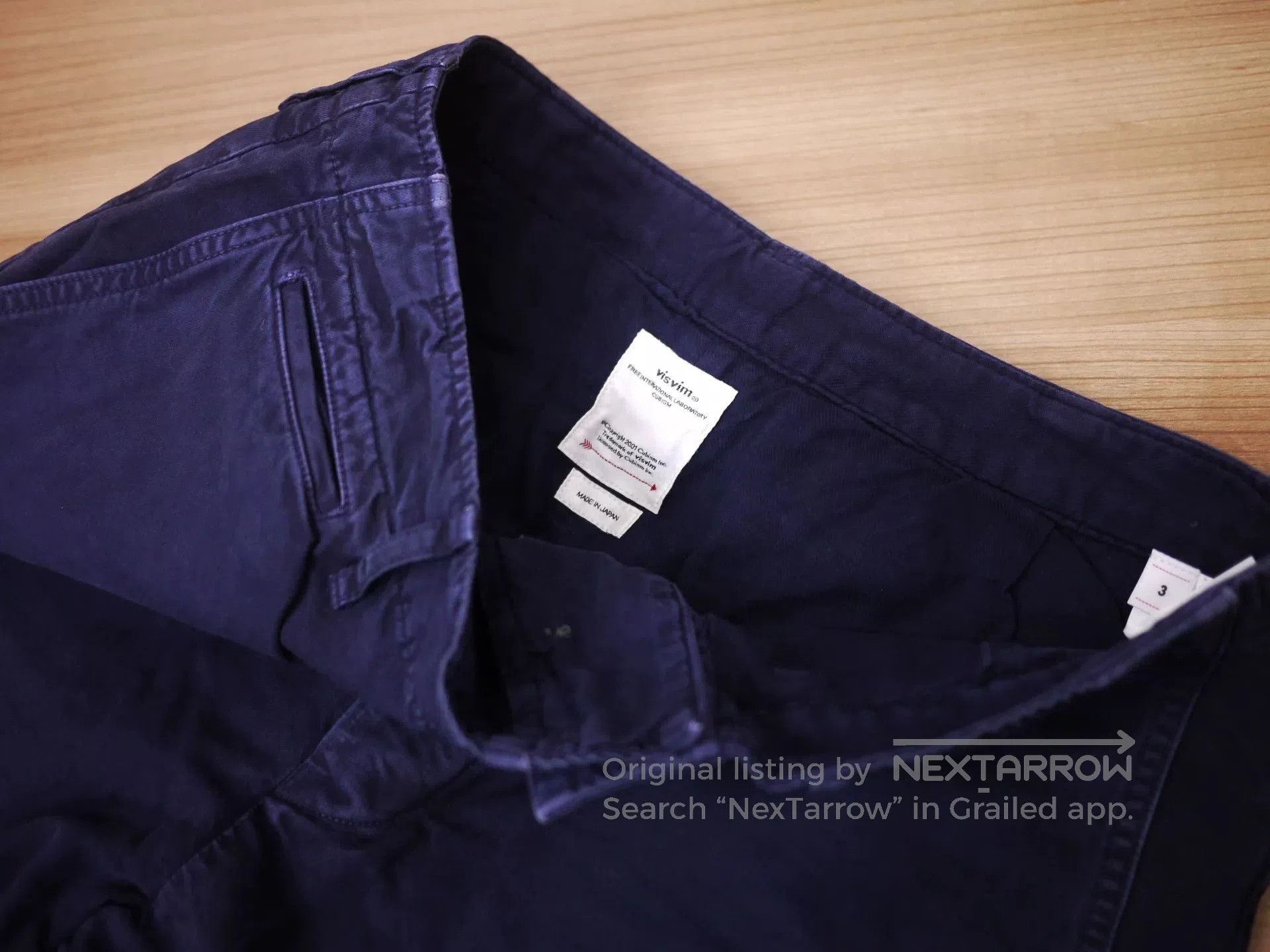 Visvim VISVIM Chino Pants 22AW Navy. Size US 30 / EU 46 - 5 Thumbnail