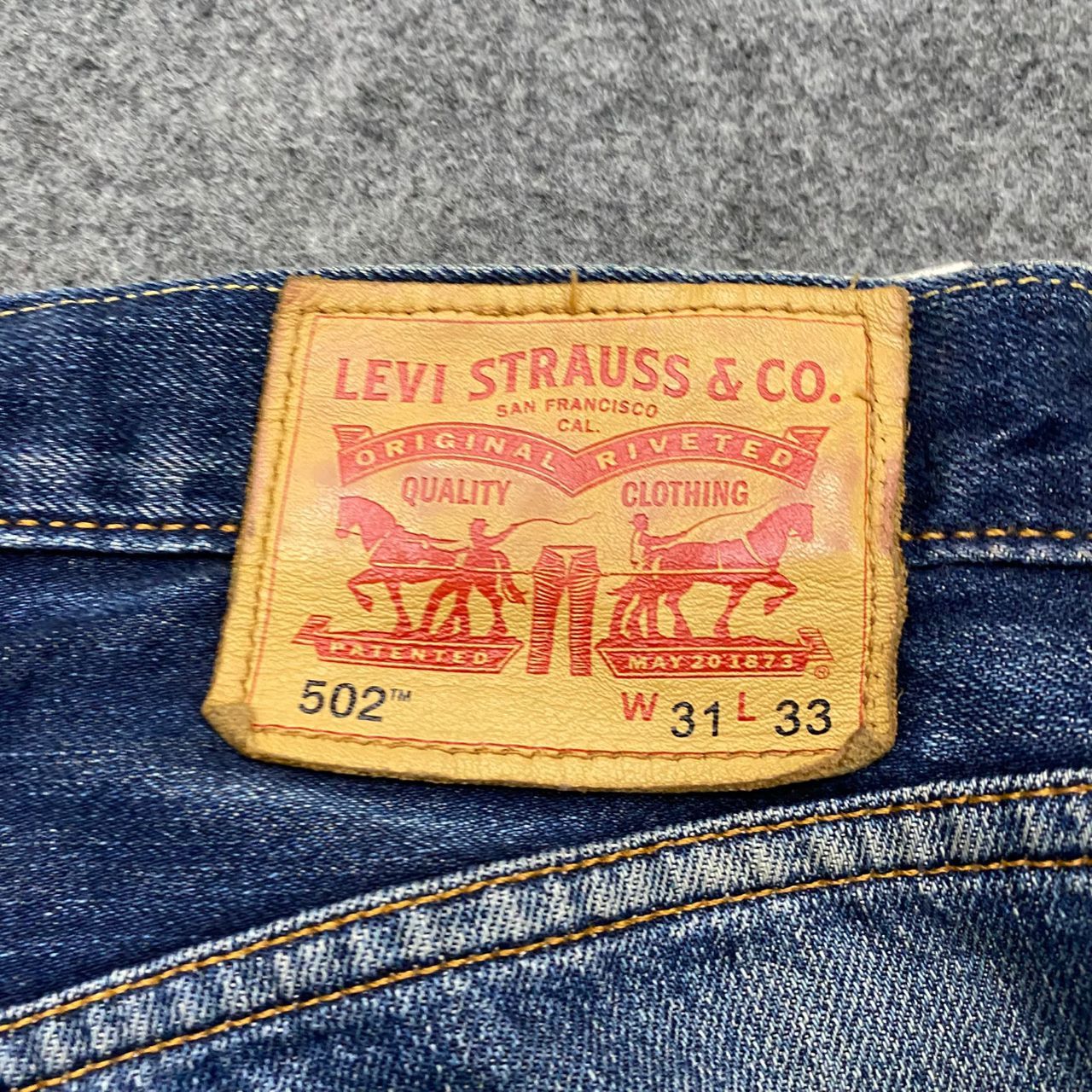 Levi's 💥Best Offer💥Vintage Levis 502 Distressed Denim Size US 32 / EU 48 - 13 Thumbnail