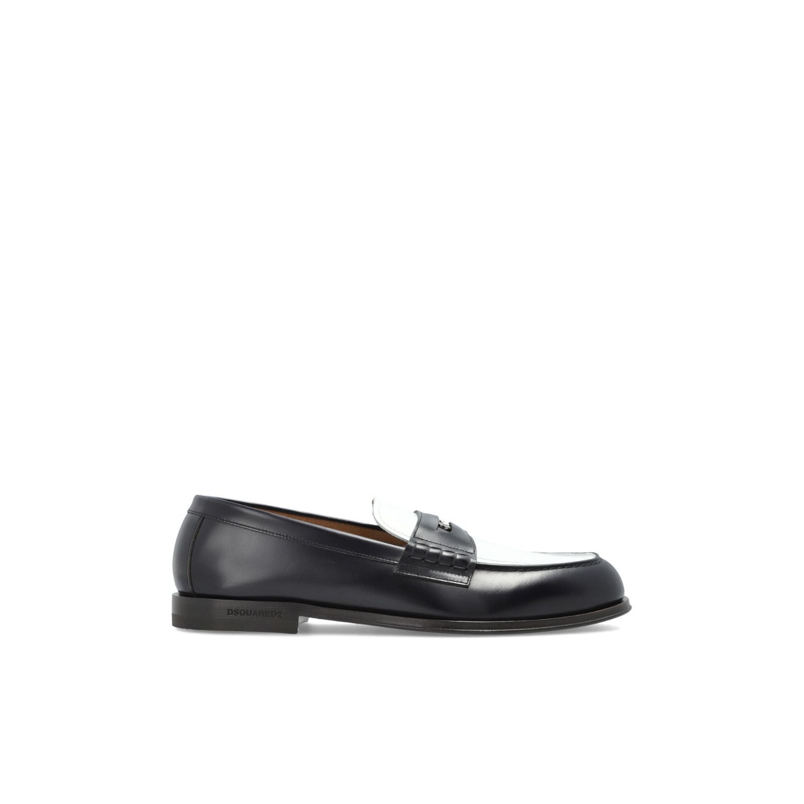 Dsquared2 DSQUARED2 Black/White Loafers New & Authentic (Men's size:US Size US 6 / EU 39 - 1 Thumbnail