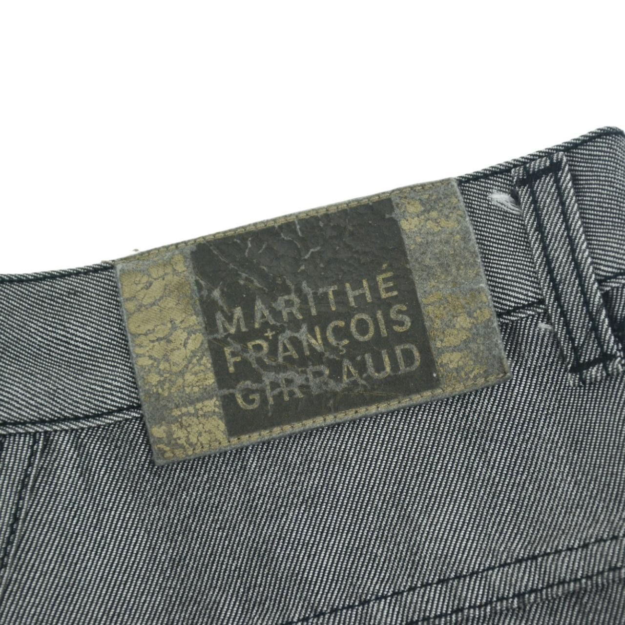 Vintage Marithe Fracois Girbaud Silver Jeans Size W29