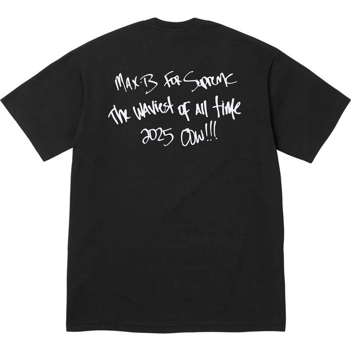 Supreme SUPREME X MAX B T SHIRT (LARGE) BLACK SS25 Size US L / EU 52-54 / 3 - 2 Thumbnail