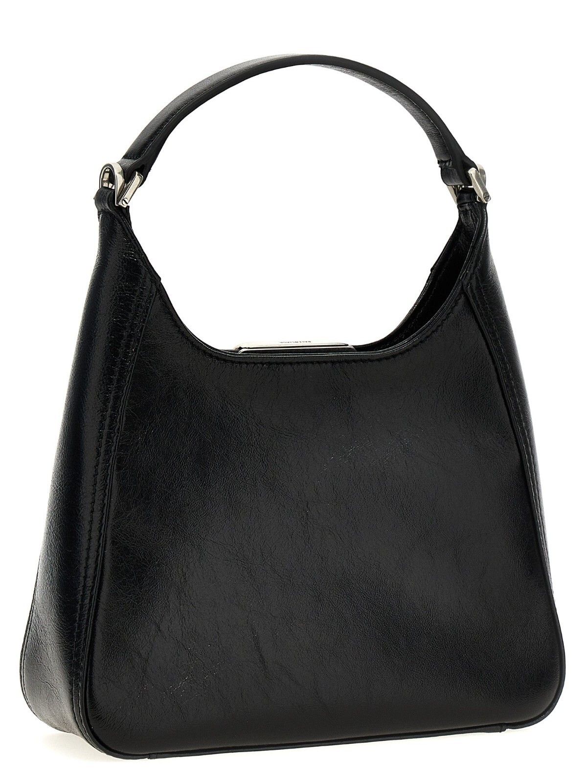 Balenciaga BALENCIAGA BB Soft Small Black Leather Top Handle Size ONE SIZE - 2 Thumbnail