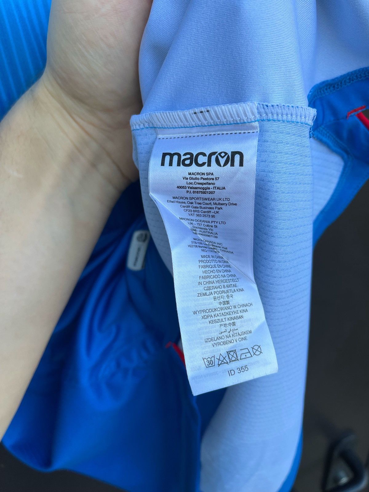 Macron Bolton Wanderers Kit Adult 2XL Shirt Jersey Macron 2022 2023 Size US XXL / EU 58 / 5 - 7 Thumbnail