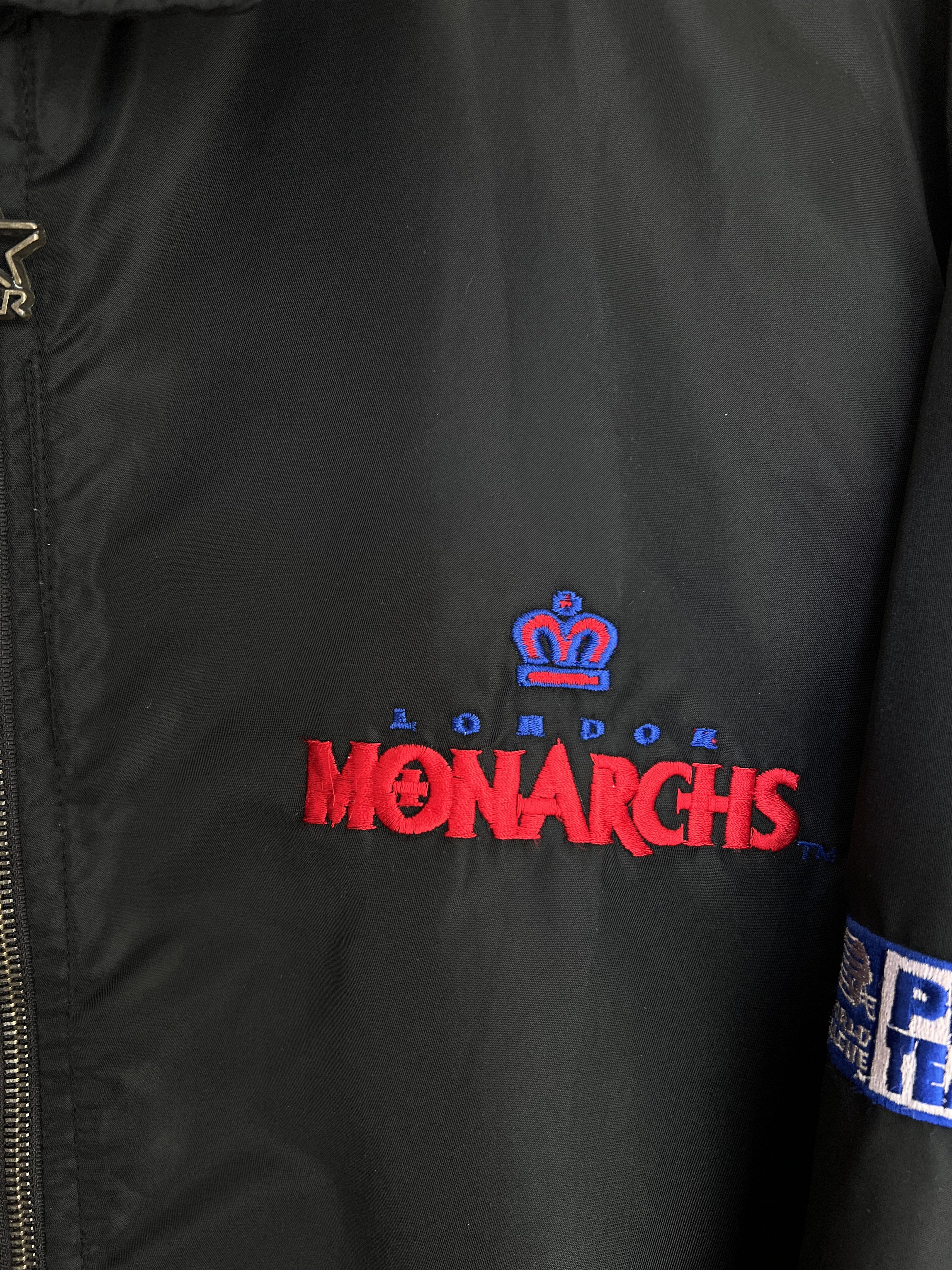 Starter Archive 1995 Starter Monarchs London vintage jacket NFL rare Size US L / EU 52-54 / 3 - 9 Thumbnail