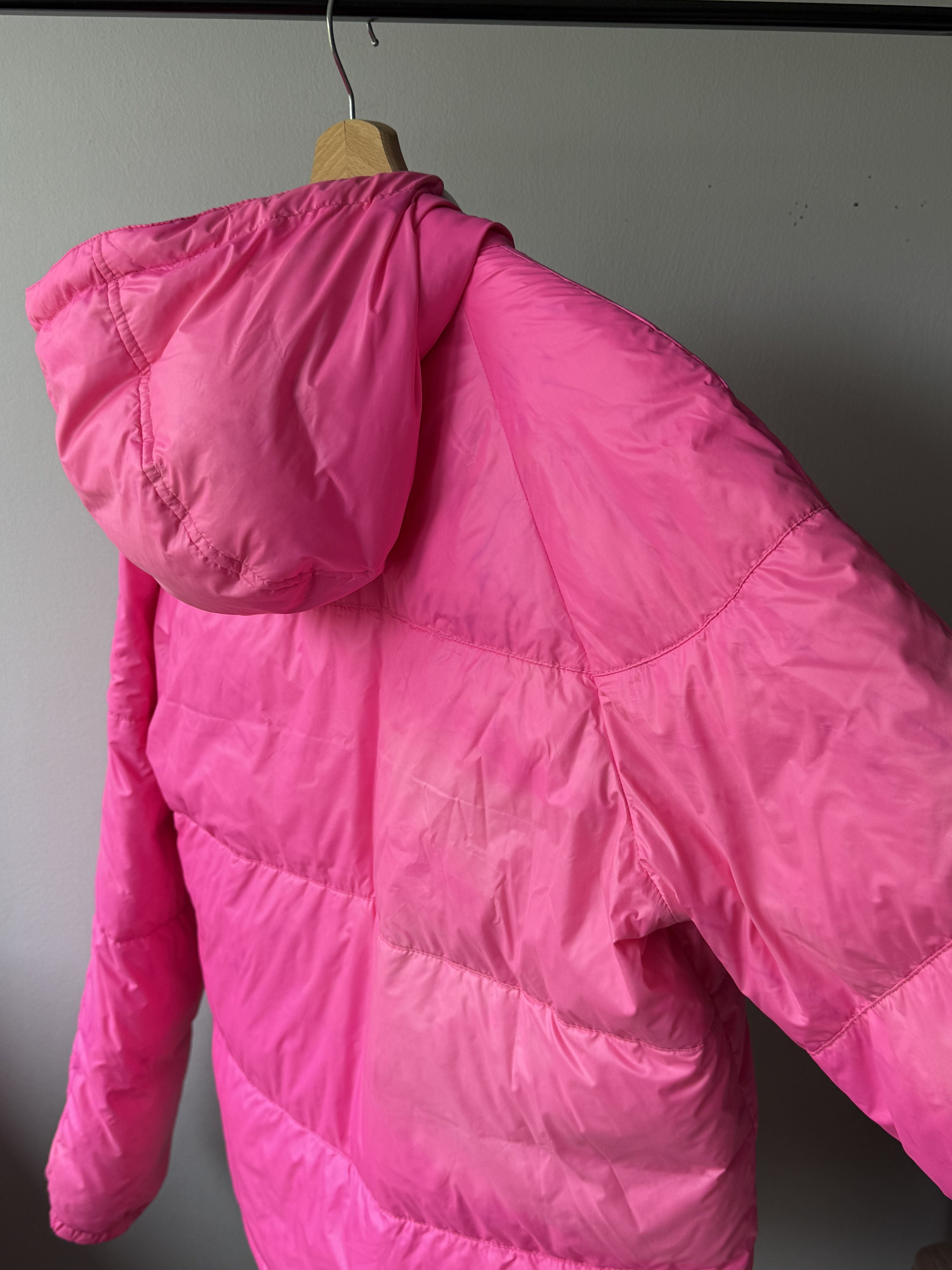 Dsquared2 Dsquared2 Pink Nylon Real Down Feather Puffer Padded Jacket Size US M / EU 48-50 / 2 - 10 Thumbnail
