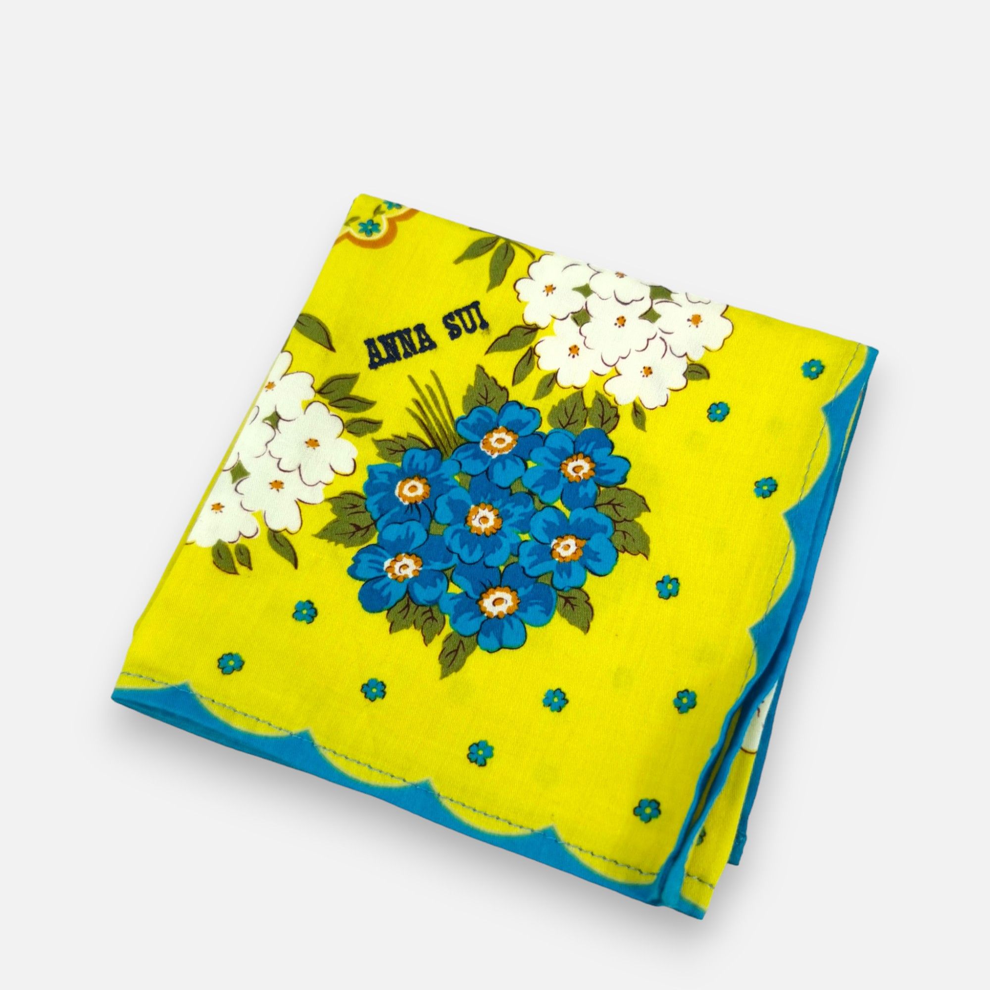 Designer × Vintage Vintage Anna Sui Handkerchief Neckerchief Bandana Size ONE SIZE - 4 Thumbnail
