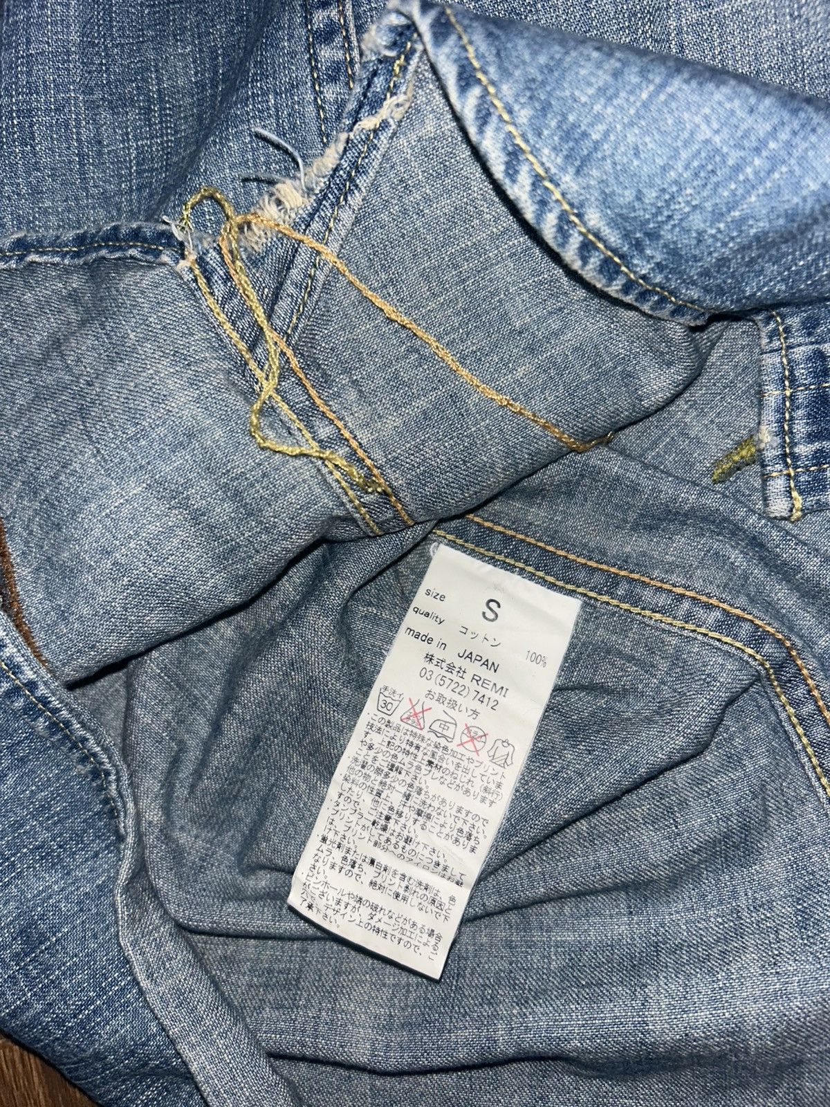 Remi Relief Remi Relief Embroidery Western Denim Shirt Size S / US 4 / IT 40 - 10 Thumbnail