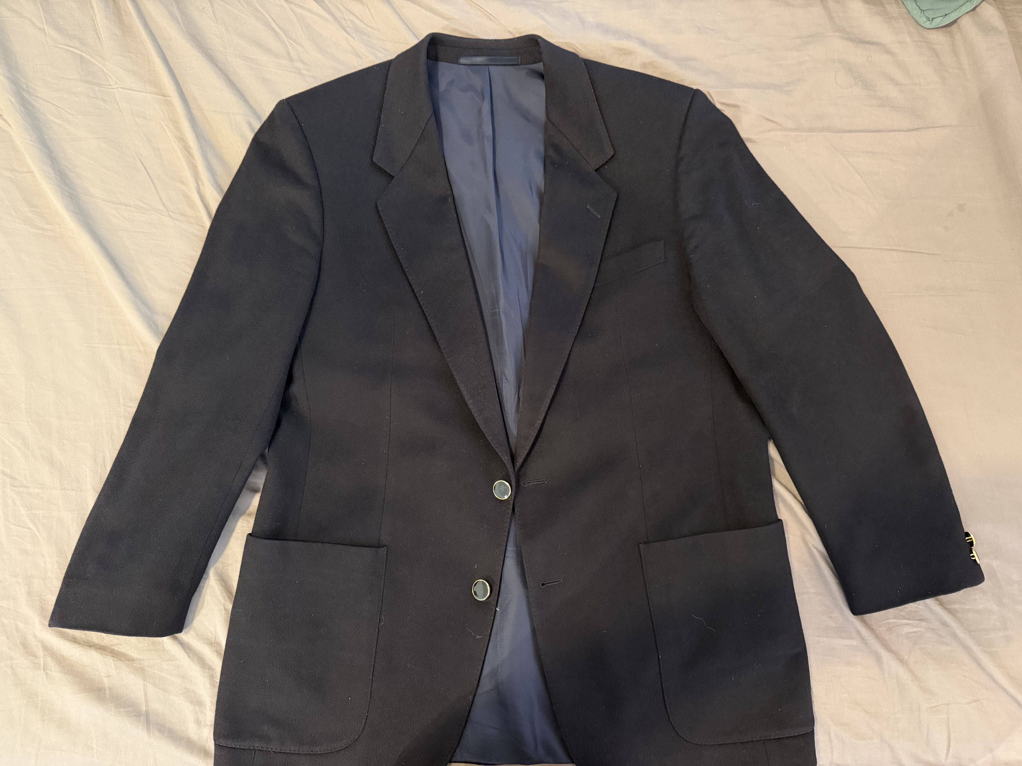 Loro Piana Ing Loro Piana (Cecil Gee) 100% Cashmere Blazer Size 40S - 5 Thumbnail