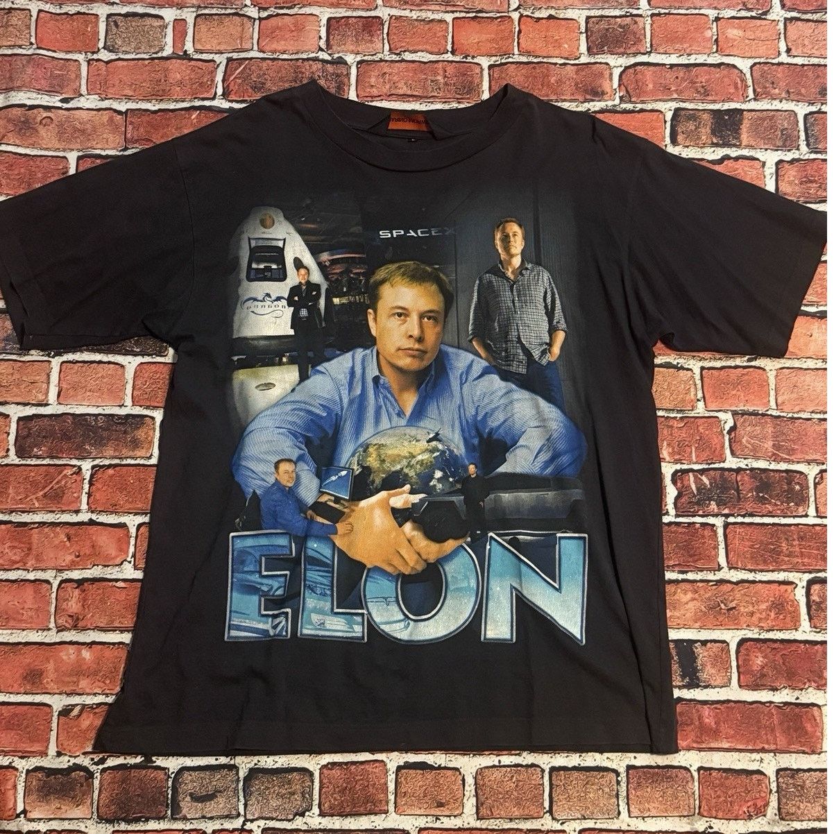 Marino Morwood Marino Morwood Elon Musk T shirt Size US L / EU 52-54 / 3 - 1 Thumbnail