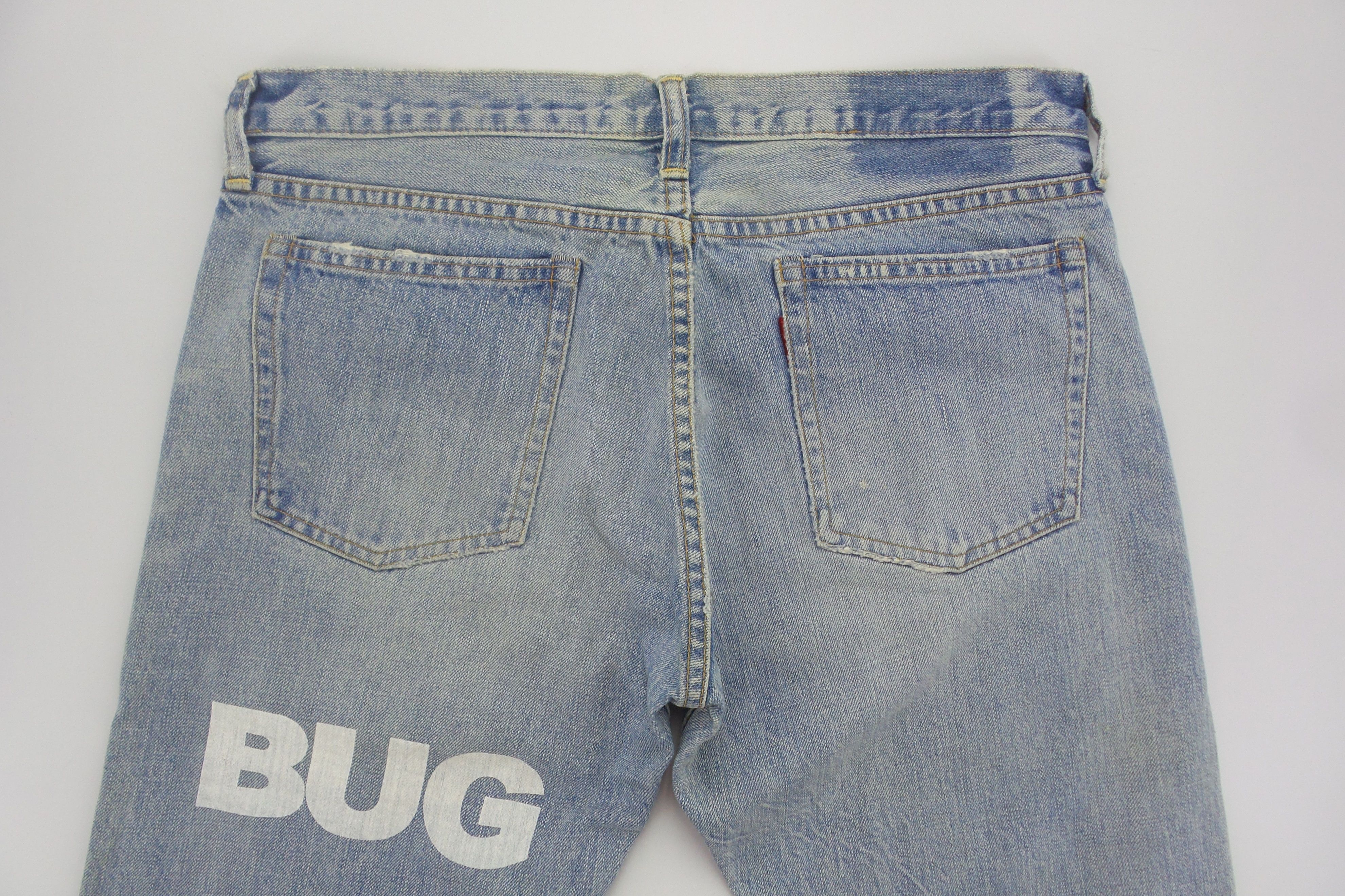 Japanese Brand RNA. Inc Painted Jeans W32xL30.5 Size US 32 / EU 48 - 11 Thumbnail