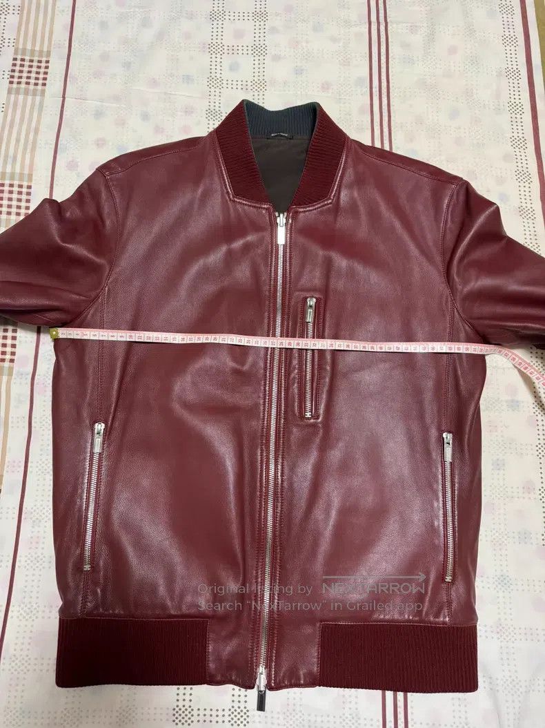 Hermes Hermes Leather and Cotton Jacket, Two-way Wear, Soft Nappa Size US S / EU 44-46 / 1 - 4 Thumbnail