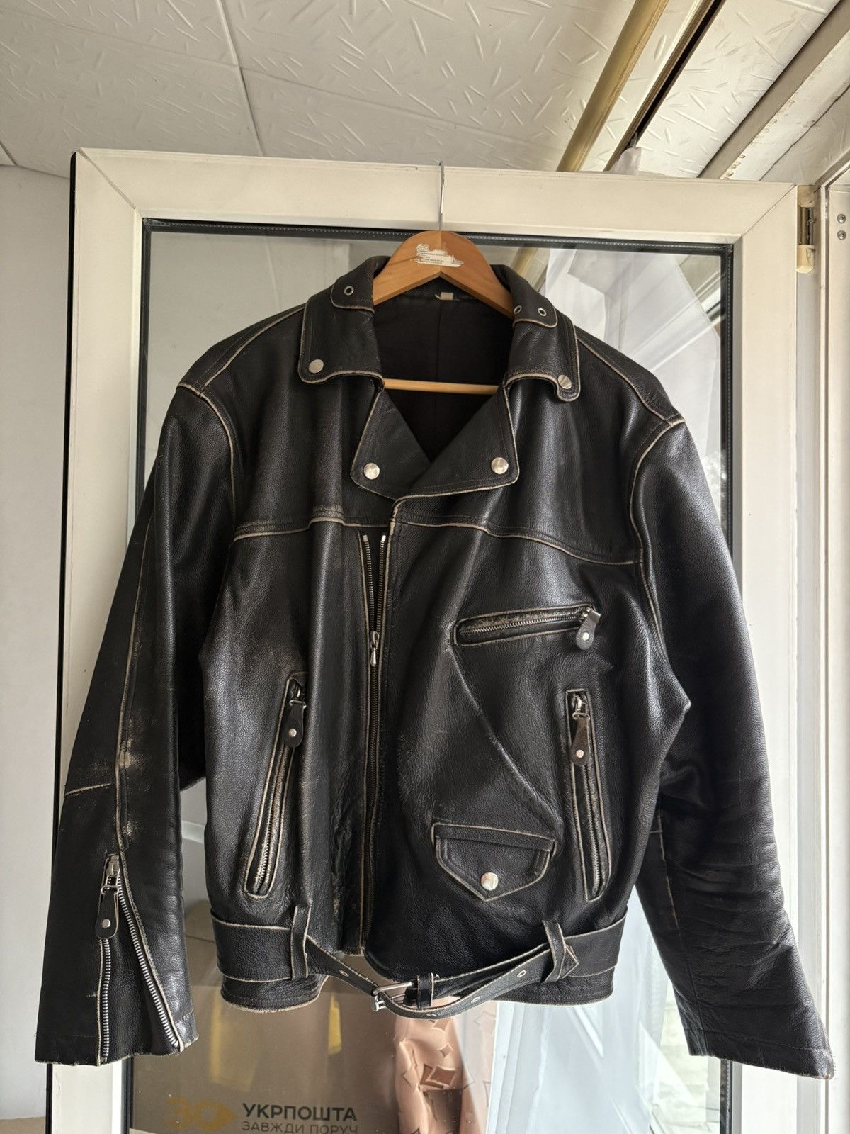 Vintage Vintage Leather Archive Jacket RIRI Size US M / EU 48-50 / 2 - 2 Thumbnail