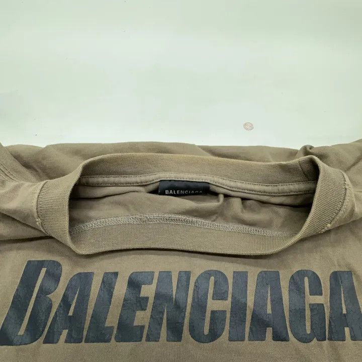 Balenciaga Balenciaga Balenciaga Vintage Logo Graphic TShirt -2507 Size US M / EU 48-50 / 2 - 2 Thumbnail