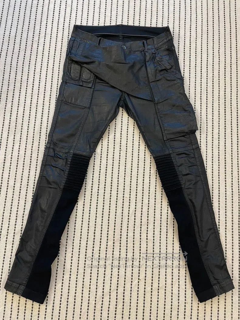 Rick Owens Rick Owens Biker Stretch Denim Pants Size 3. Size US 30 / EU 46 - 6 Thumbnail