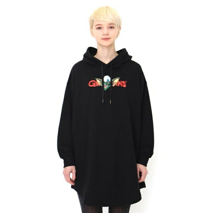 Japanese Brand Gremlins Oversize Hoodie sweater Embroidered 😍 Size ONE SIZE - 1 Thumbnail
