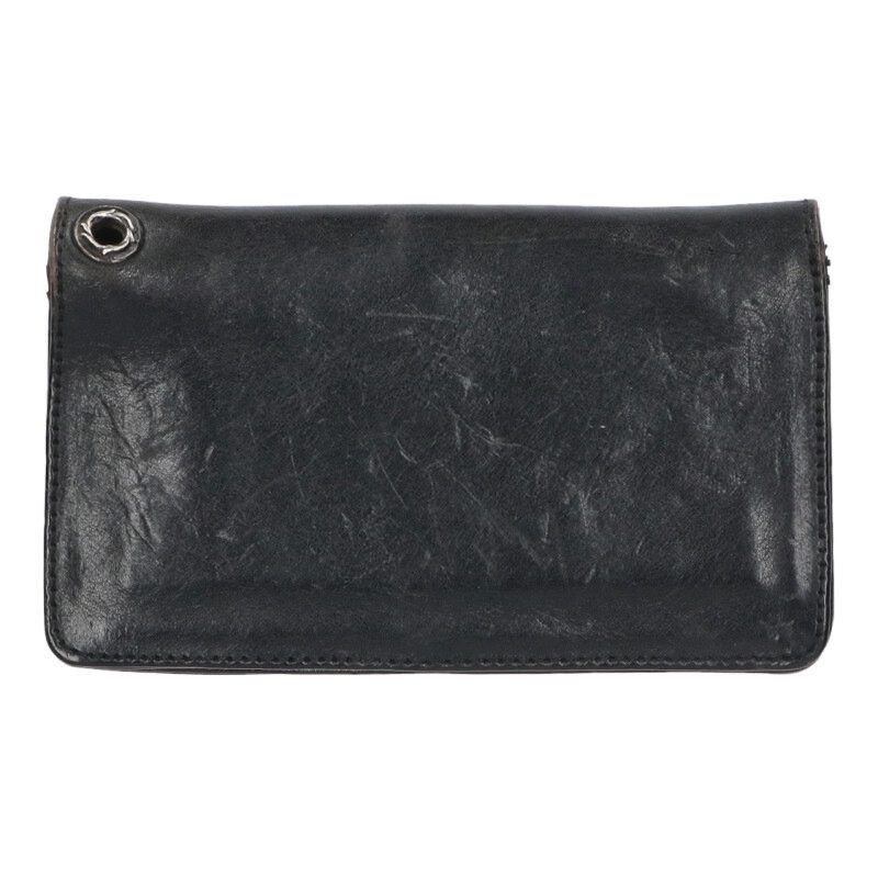 Chrome Hearts Chrome Hearts Floral Button Leather Wallet Size ONE SIZE - 2 Thumbnail