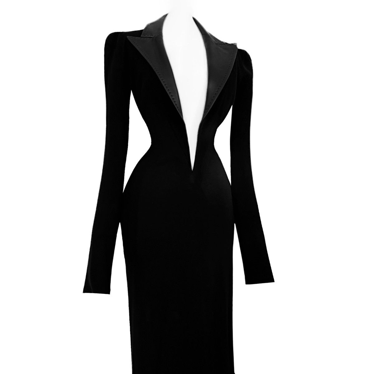 Jean Paul Gaultier Jean Paul Gaultier Femme SS2001 Runway Sculptural Gown Size M / US 6-8 / IT 42-44 - 3 Thumbnail