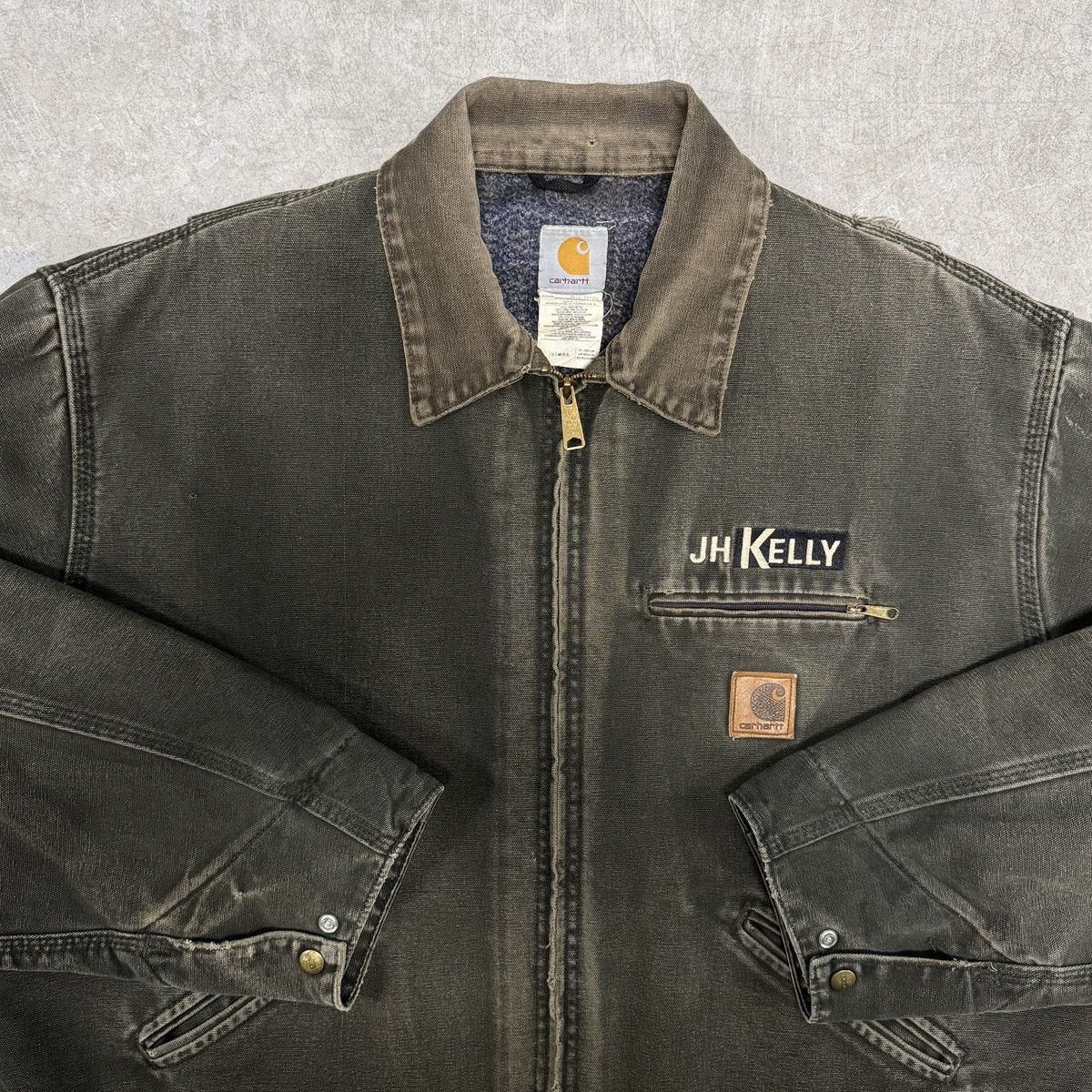 Carhartt Vintage Carhartt Detroit Jacket j97 MOS Size US XXL / EU 58 / 5 - 5 Thumbnail