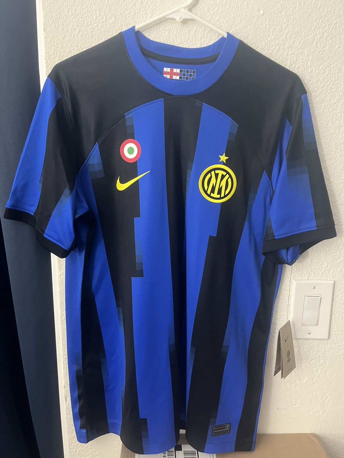 Nike Inter Milan Soccer Jersey 2023/24 Lautaro Martinez 10