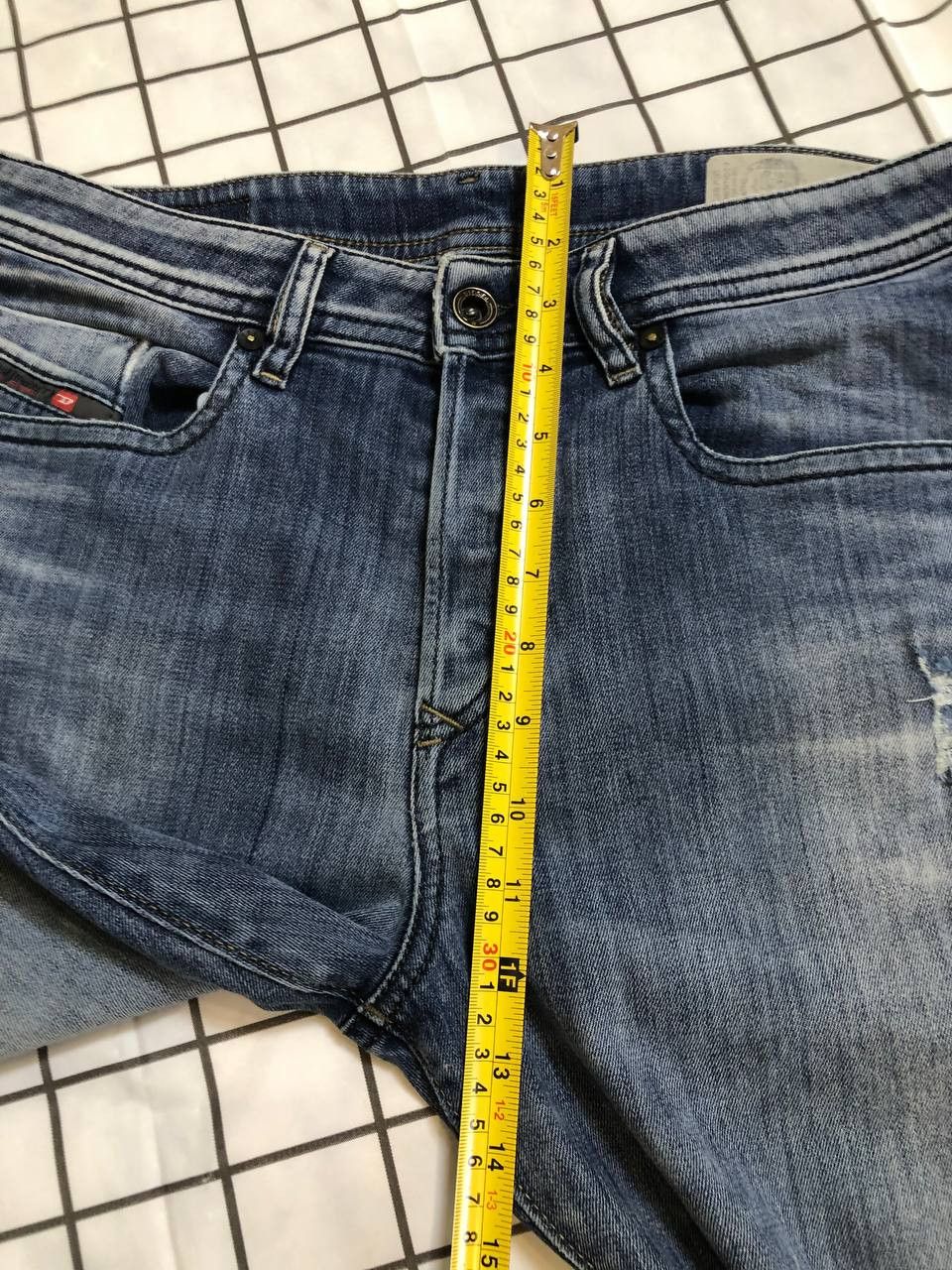 Diesel Diesel Mens Denim Jeans Blue Slim Fit Pants Trousers BNWOTS Size US 30 / EU 46 - 11 Thumbnail