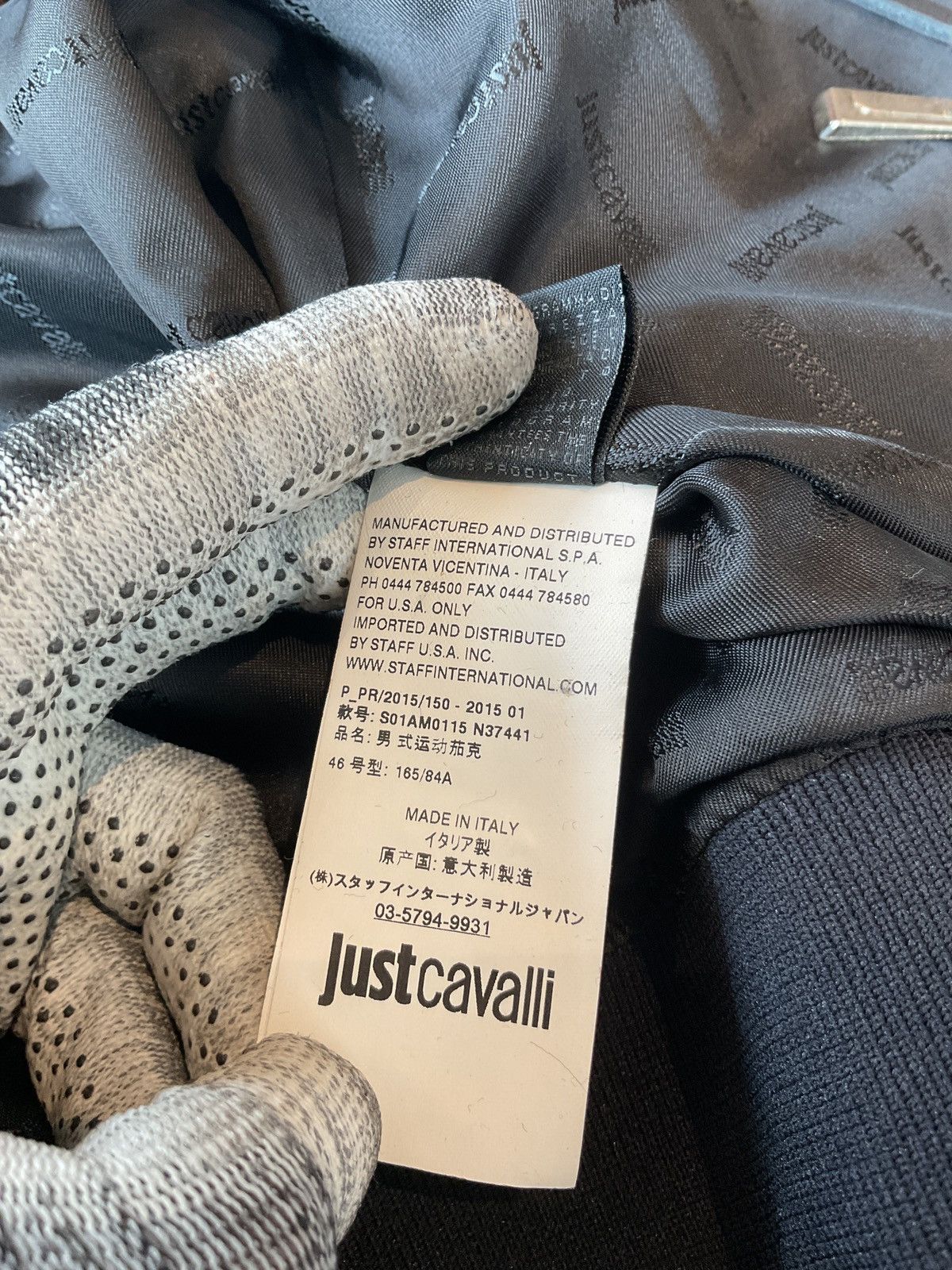 Just Cavalli × Roberto Cavalli Just Cavalli Wine Print Bomber Size46 Size US S / EU 44-46 / 1 - 10 Thumbnail