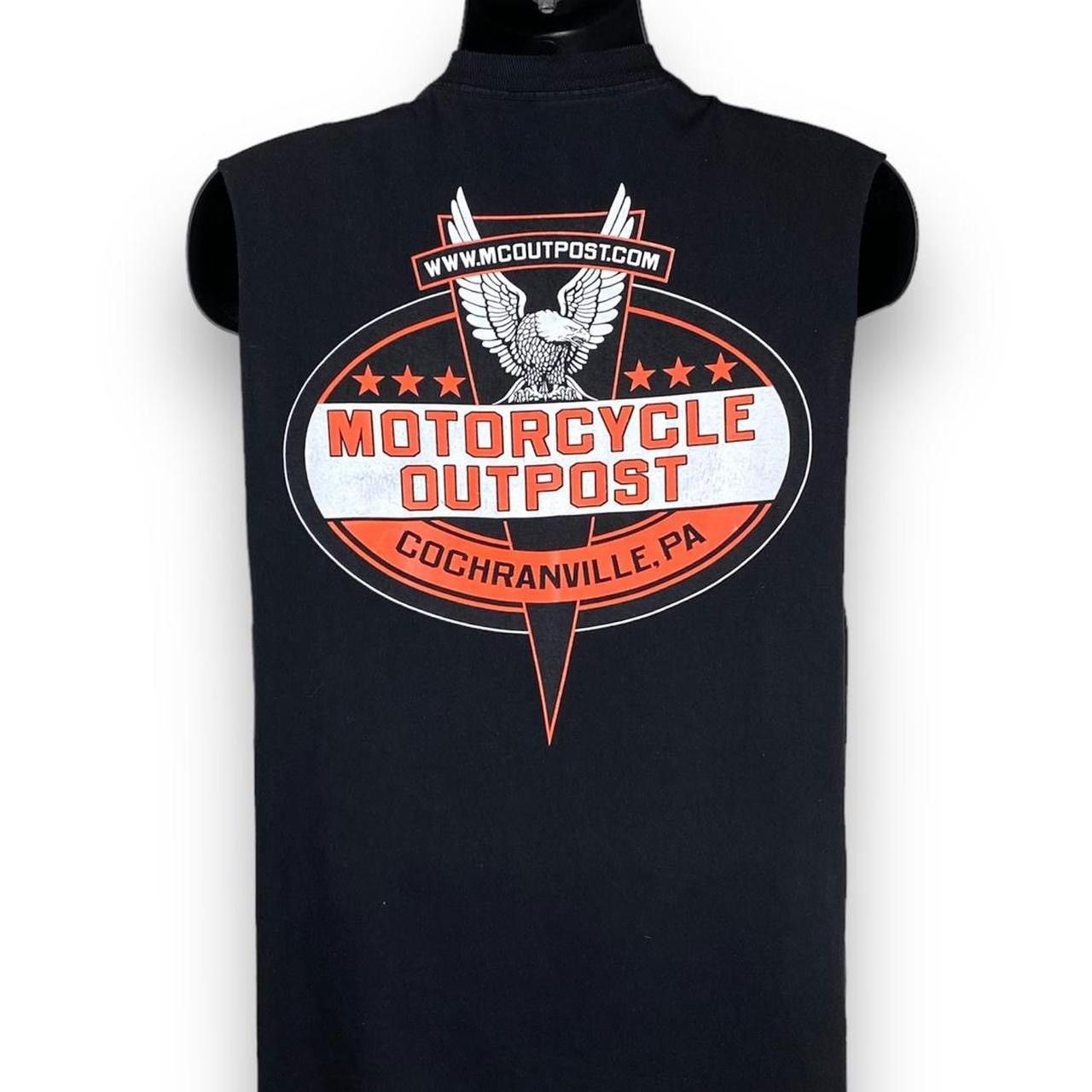 Band Tees × Vintage Motorcycle Outpost Ride or Die Reaper Biker Tank Top Size US XL / EU 56 / 4 - 2 Thumbnail