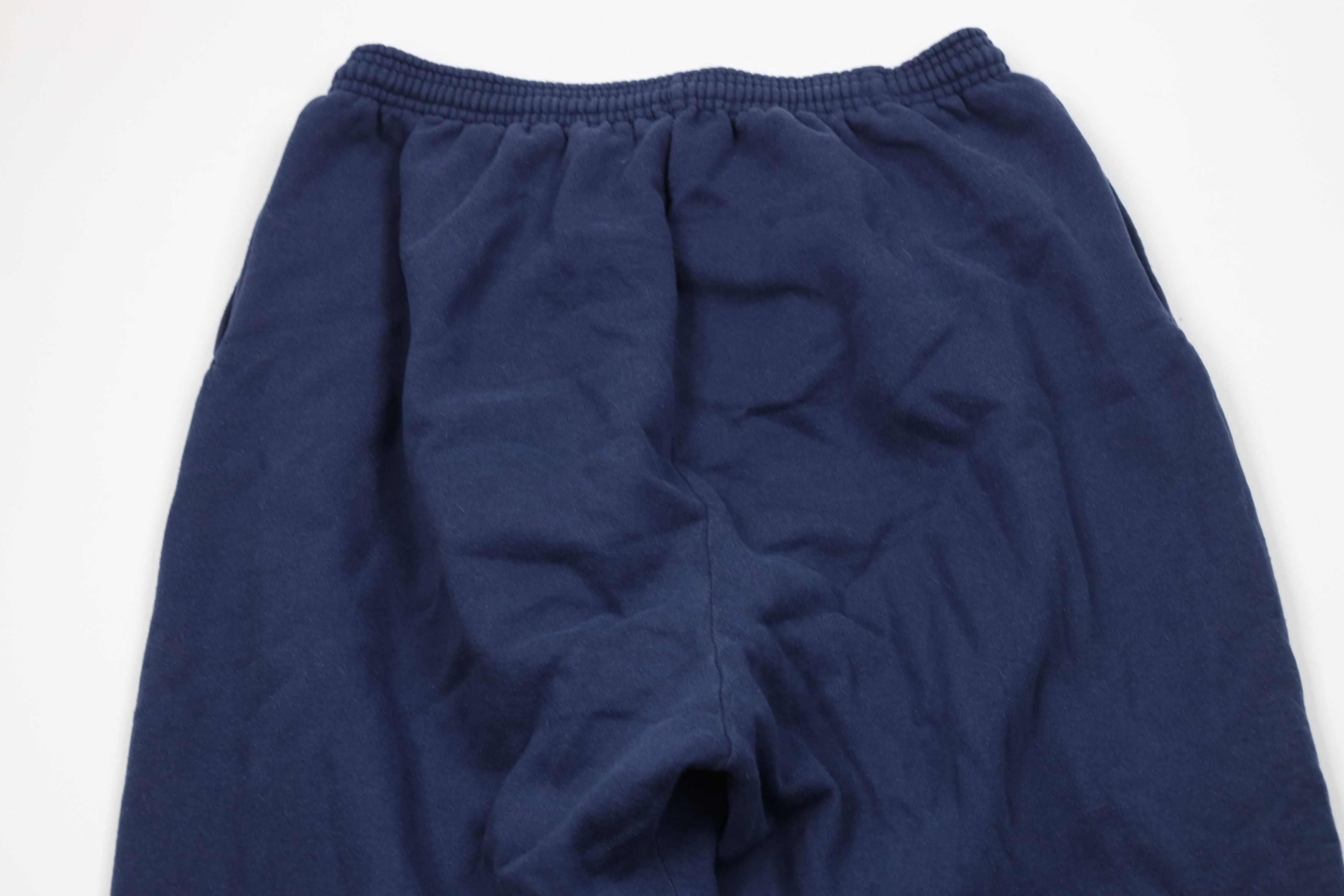 Champion Vintage 90s Champion Spell Out Sweatpants Joggers Pants Blue Size US 36 / EU 52 - 11 Thumbnail