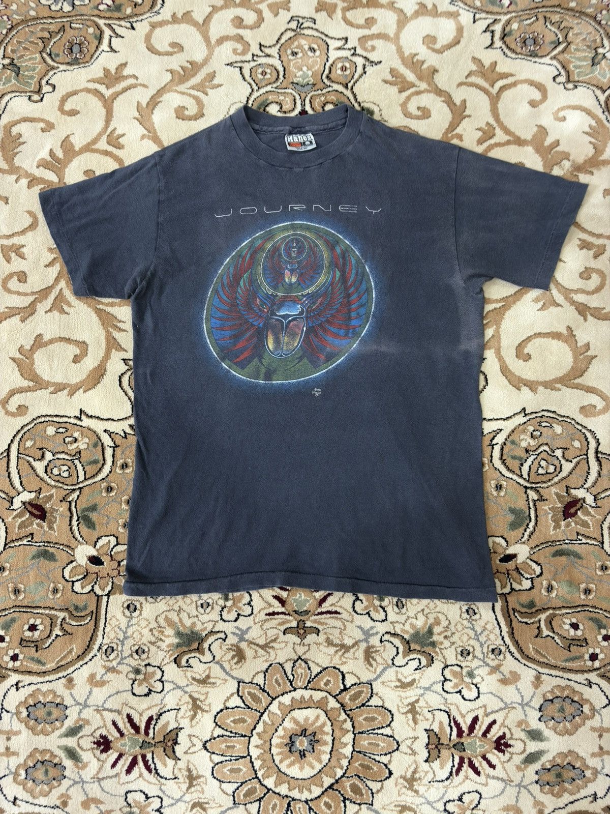 Band Tees Vintage 80s Journey Captured Album Concert Tour 1981 T Shirt Size US M / EU 48-50 / 2 - 1 Thumbnail
