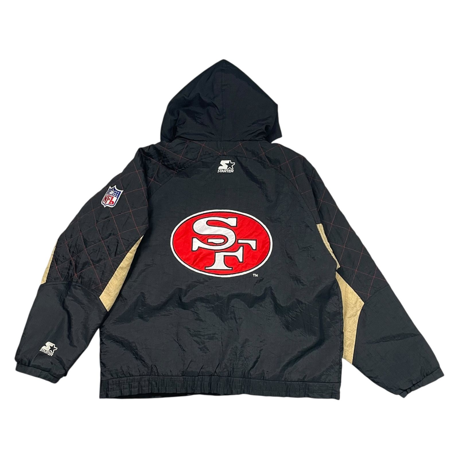 NFL VTG 90s SAN FRANCISCO 49ERS STARTER PRO LINE PUFFER JACKET Size US XL / EU 56 / 4 - 1 Thumbnail