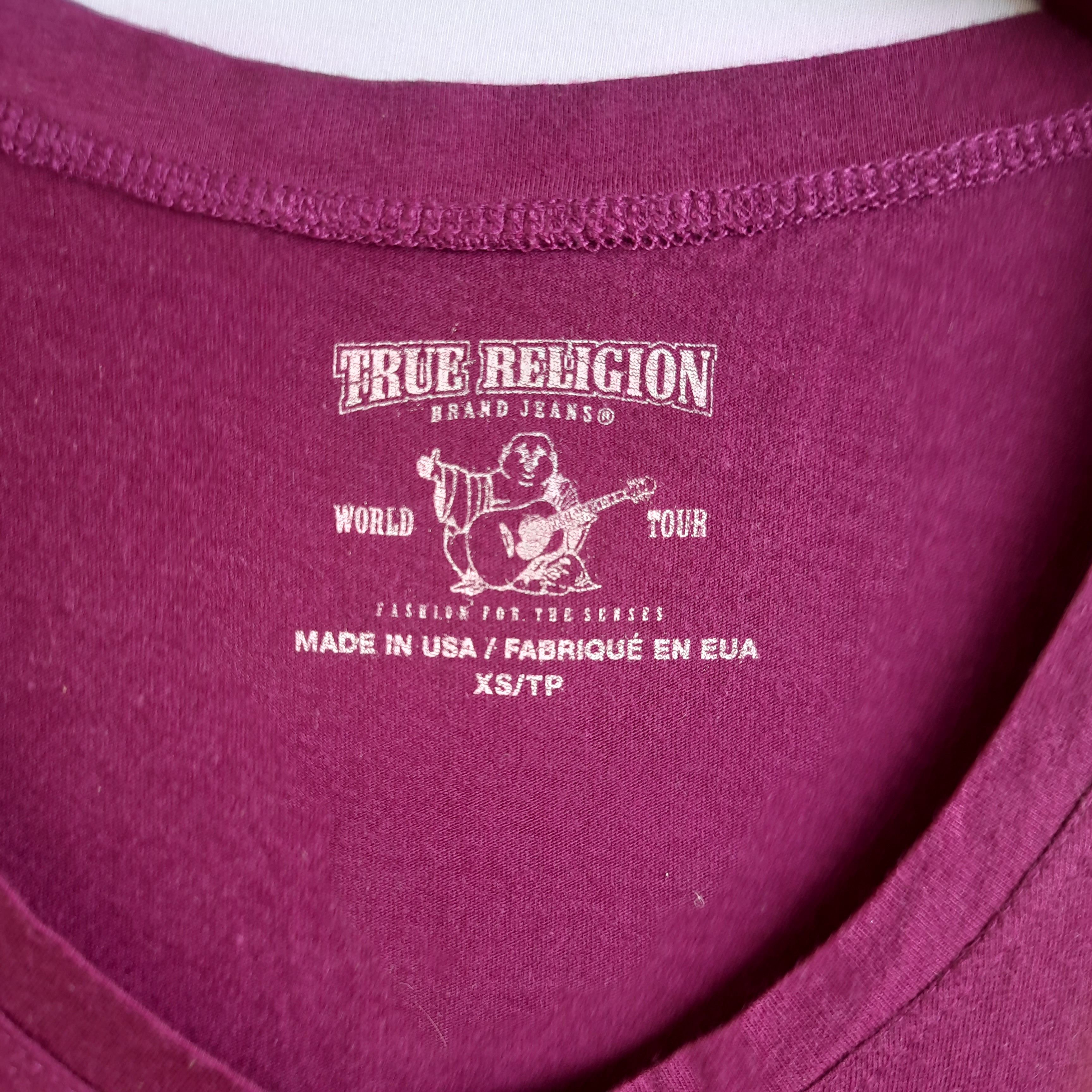 True Religion Y2K True Religion Beads T-Shirt Size XS / US 0-2 / IT 36-38 - 6 Thumbnail