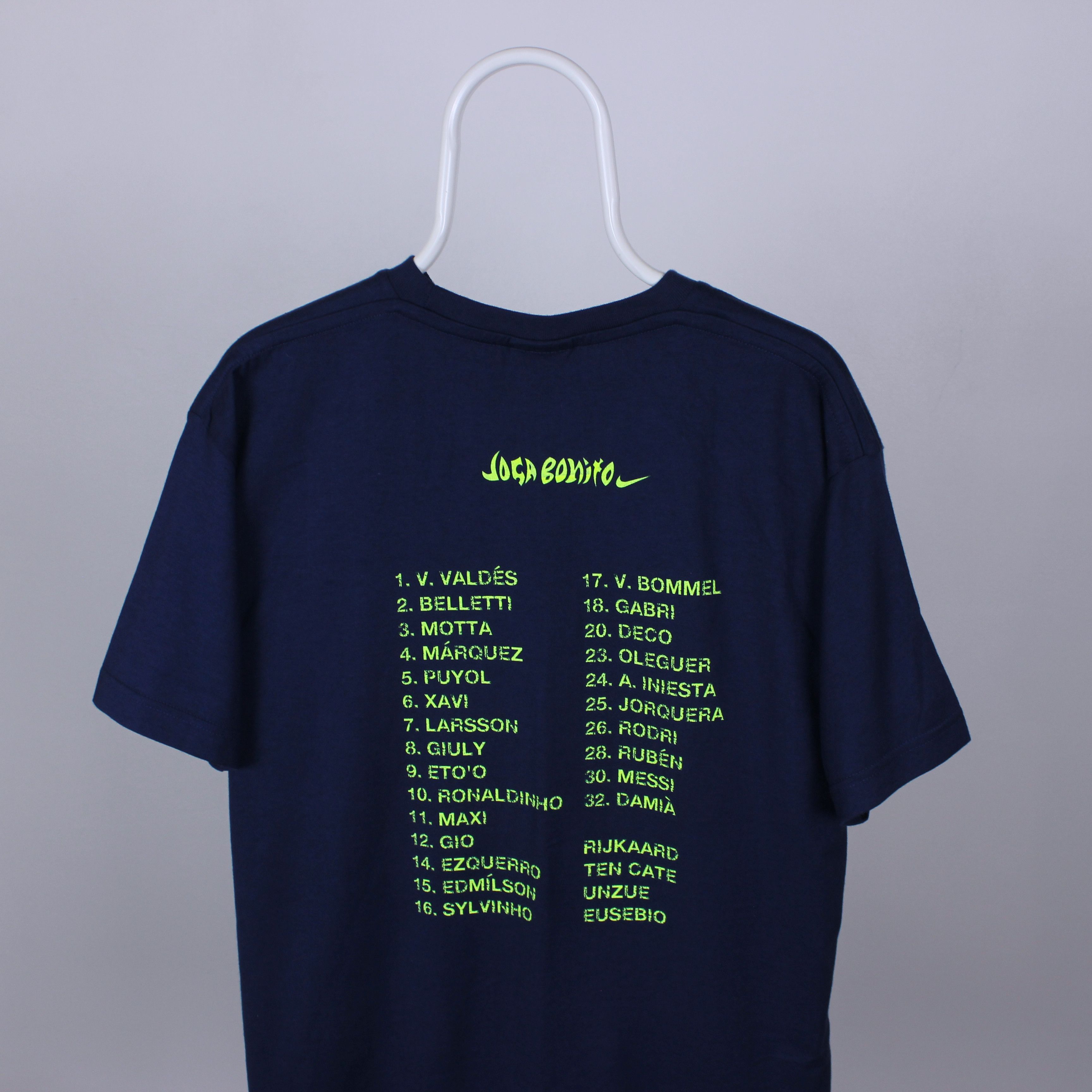 Nike Nike t shirt vintage short sleeve F.C barcelona club FCB Size US XL / EU 56 / 4 - 3 Thumbnail