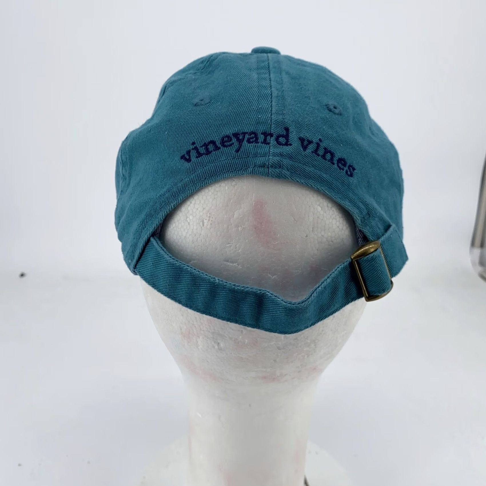 Vineyard Vines Vineyard Vines Whale Embroidered Classic Cap Hat Strap Back Mens Size ONE SIZE - 3 Thumbnail