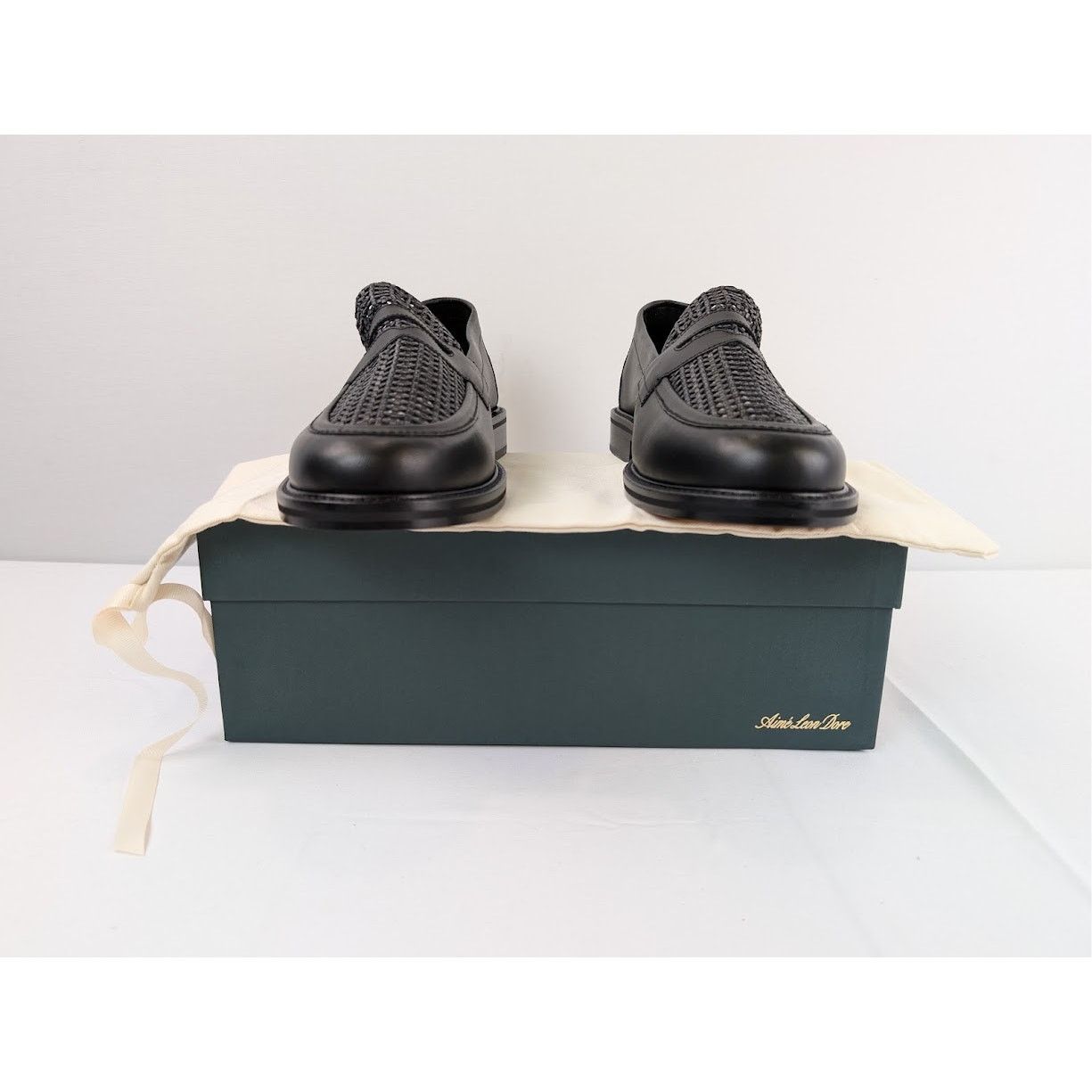 Aime Leon Dore o1rshd1 Taverna Loafers in Black Size US 13 / EU 46 - 16 Thumbnail