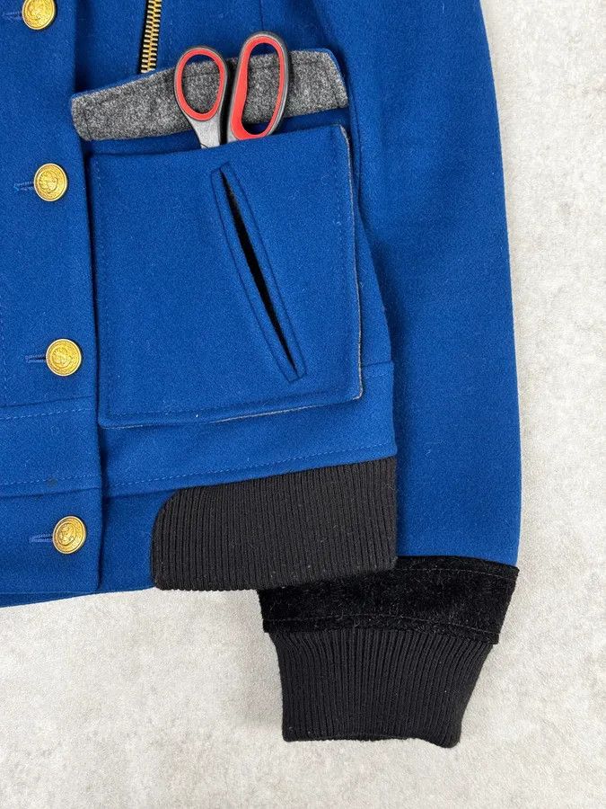 Balenciaga AW2007 Balenciaga Blue Royal Jacket By Nicolas Ghesquière Size M / US 6-8 / IT 42-44 - 9 Thumbnail