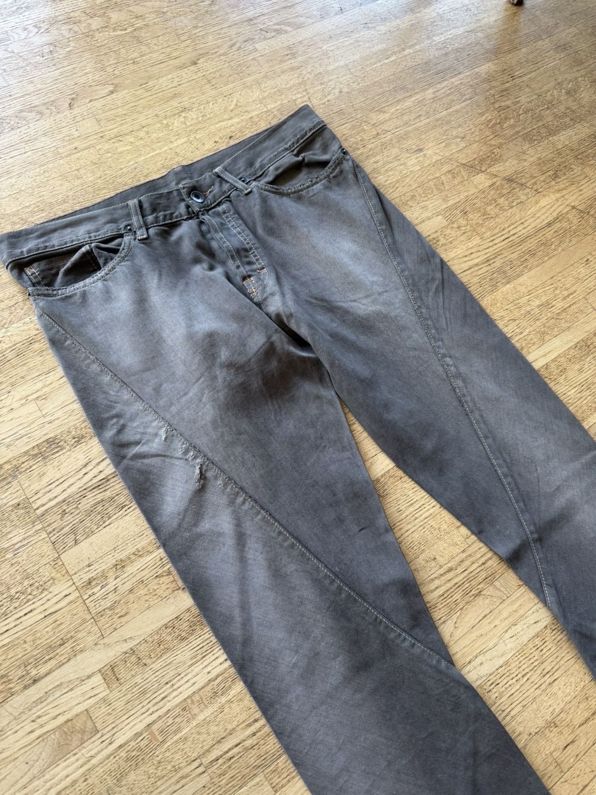 Rick Owens Drkshdw Rick owens FW06 ”Dustulator” drkshdw spirals Size US 31 - 5 Thumbnail